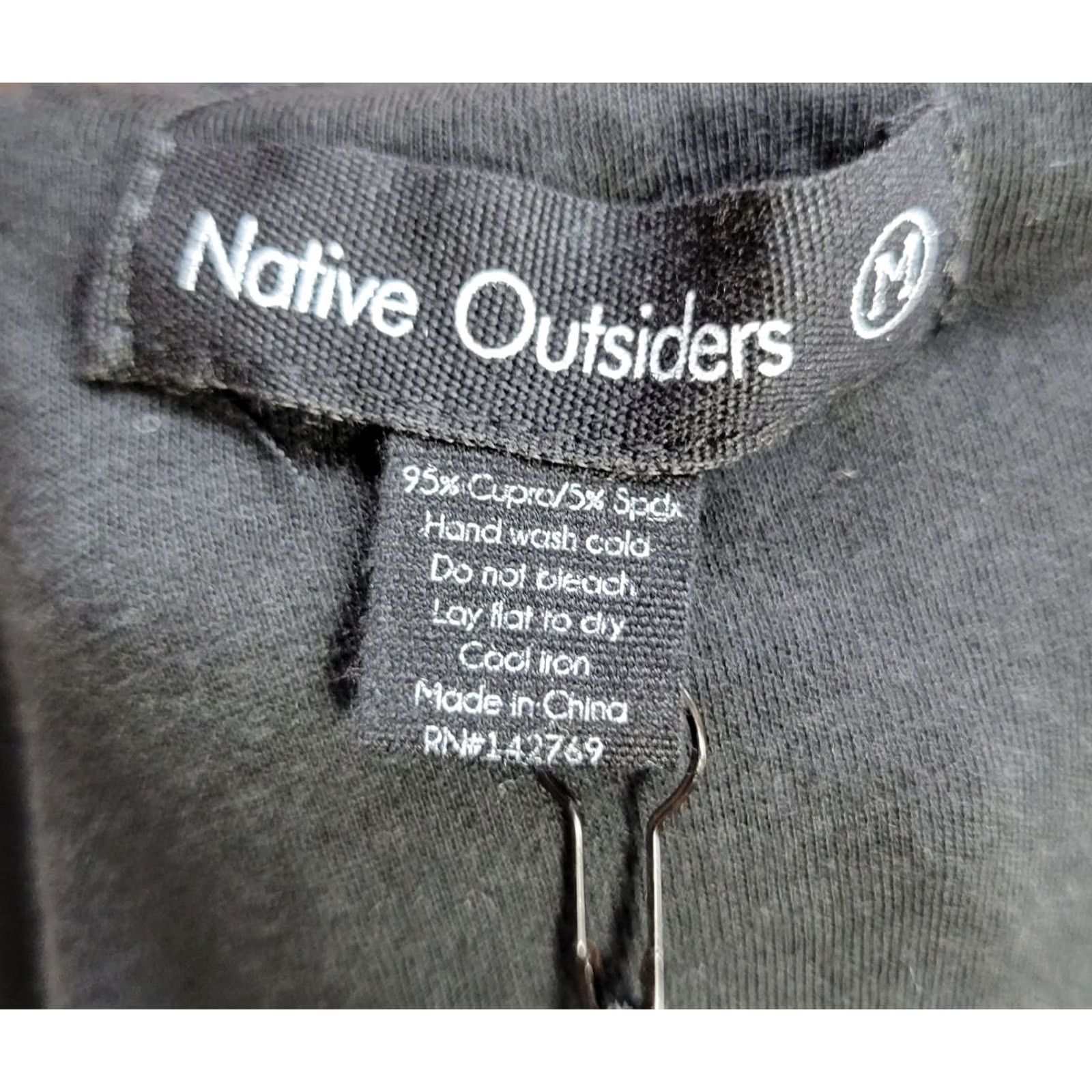 Native Native Outsiders Skirt Long Pull On Asymmetric Pale Black Size M Womens Size 32" / US 10 / IT 46 - 3 Thumbnail