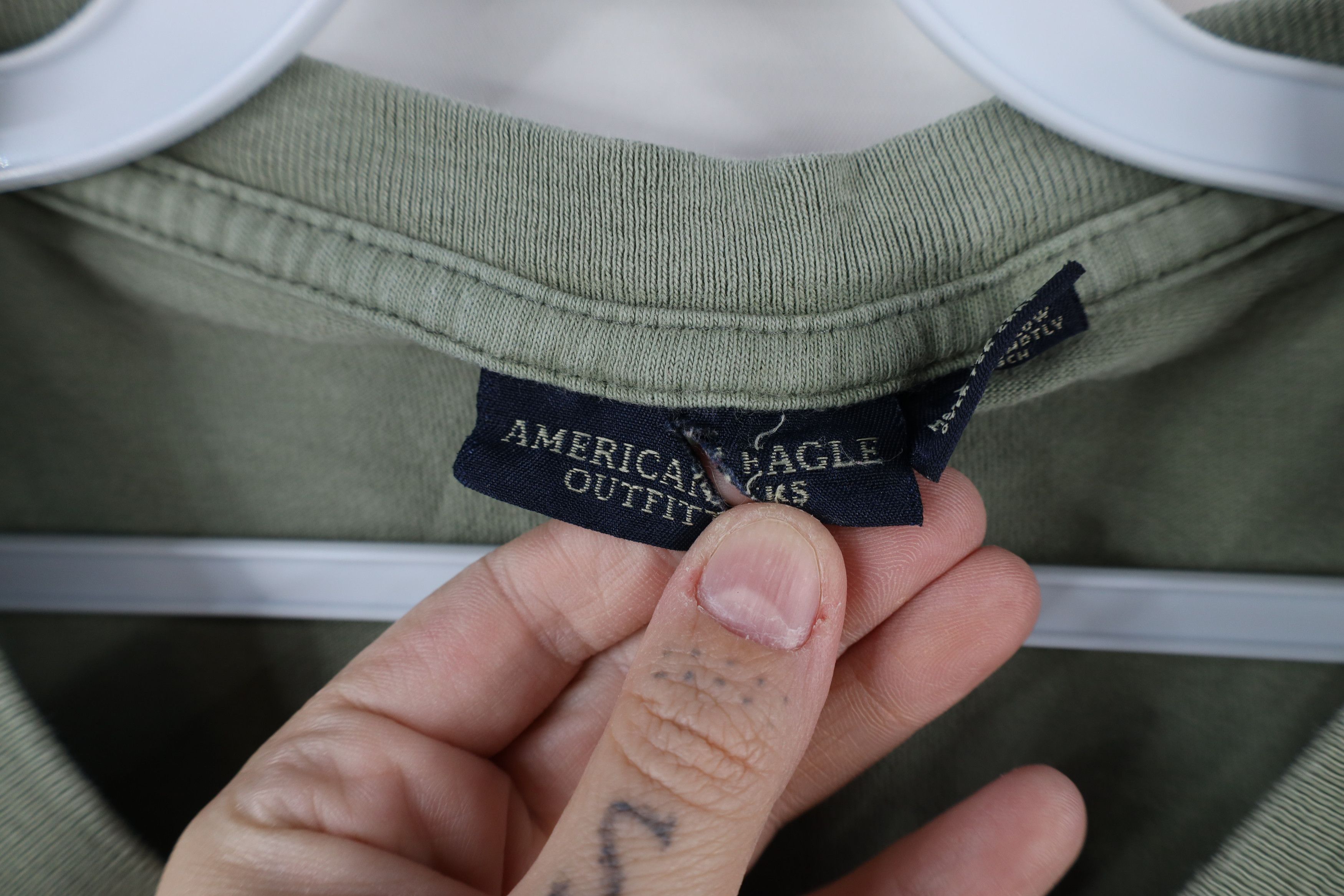 American Eagle Outfitters × Vintage Vintage 90s American Eagle Surfing Out Baggy Fit T-Shirt Size US XXL / EU 58 / 5 - 5 Thumbnail