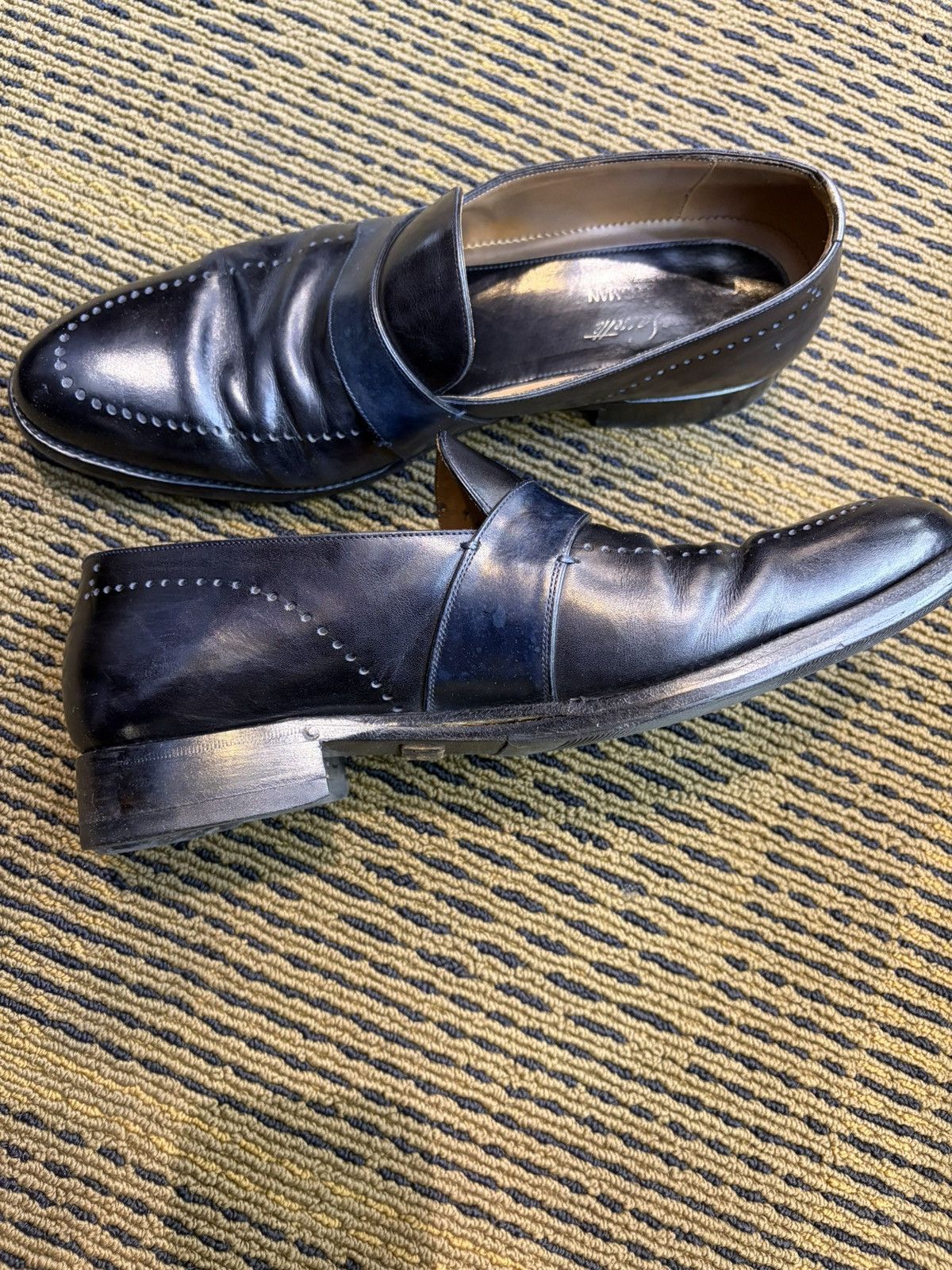 Silvano Sassetti Limited edition luxury leather shoes. Italy Size US 9.5 / EU 42-43 - 4 Thumbnail