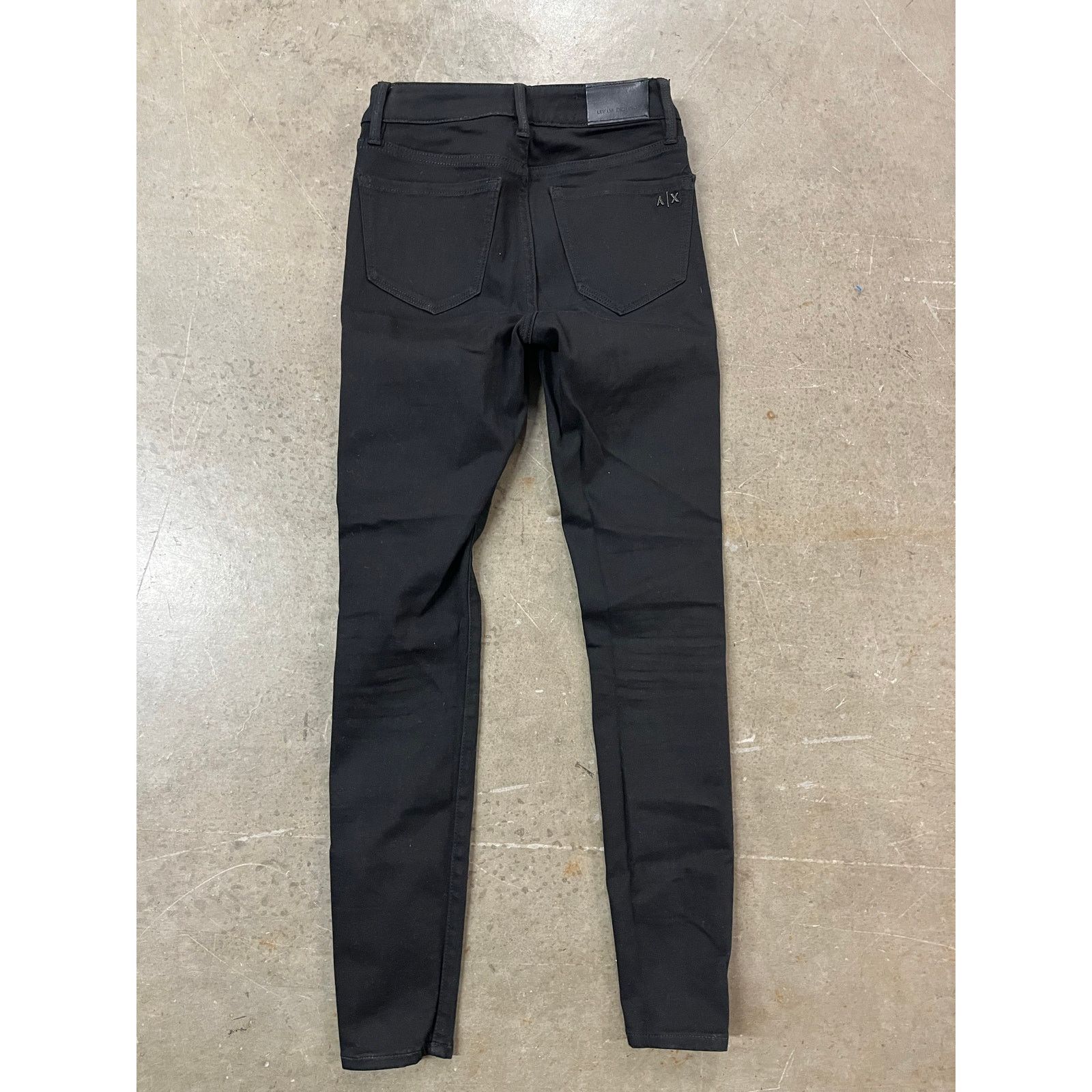 Armani Exchange Armani Exchange - Super Skinny Jeans / size 24R / Black Size 24" / US 00 / IT 34 - 2 Thumbnail