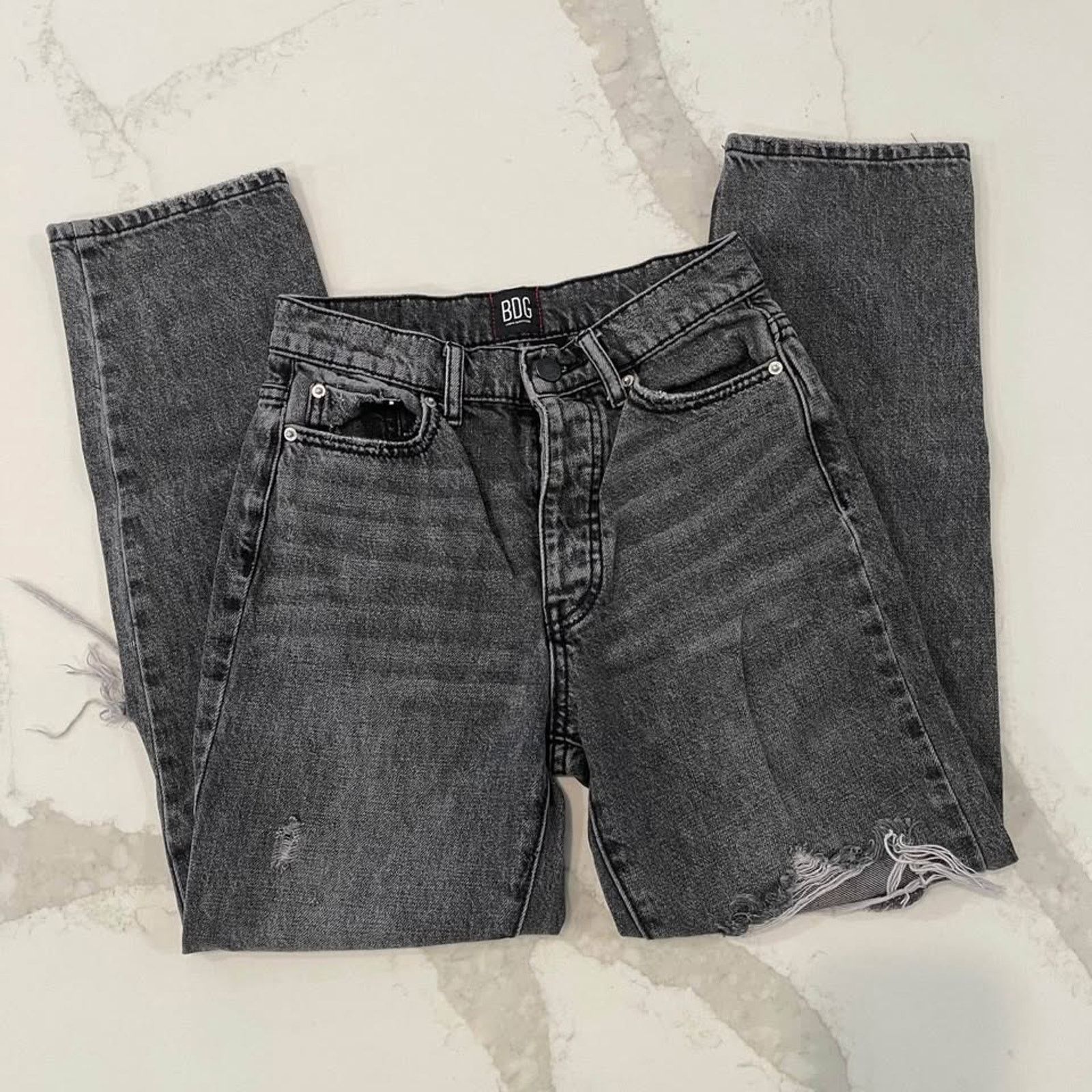 Bdg BDG Urban Outfitters Denim Jeans Slim Straight Women's 24 Size 24" / US 00 / IT 34 - 8 Thumbnail