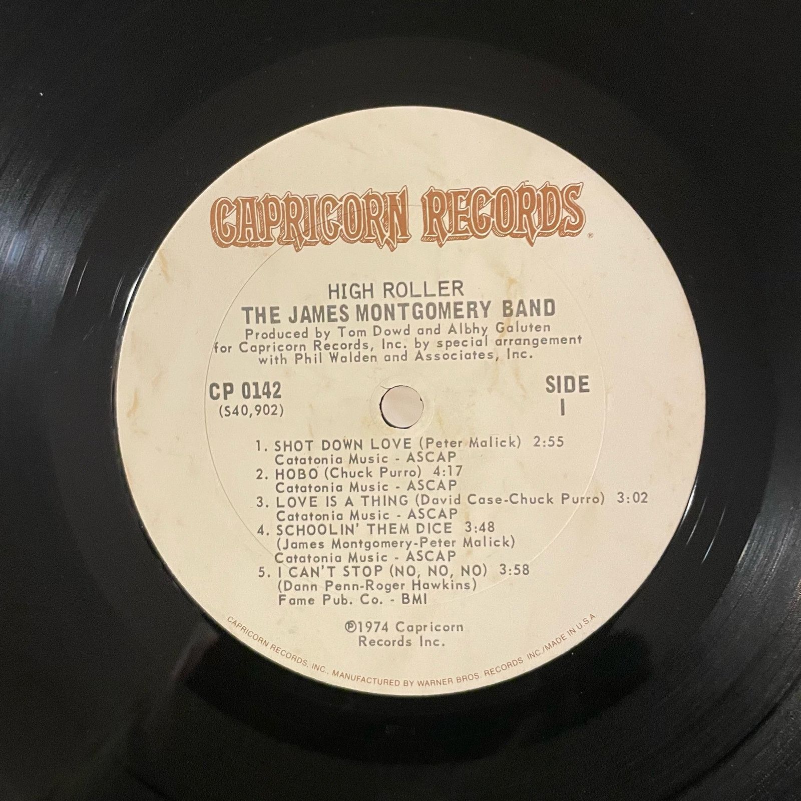 Other James Montgomery Band - High Roller LP vintage vinyl record Size ONE SIZE - 3 Thumbnail