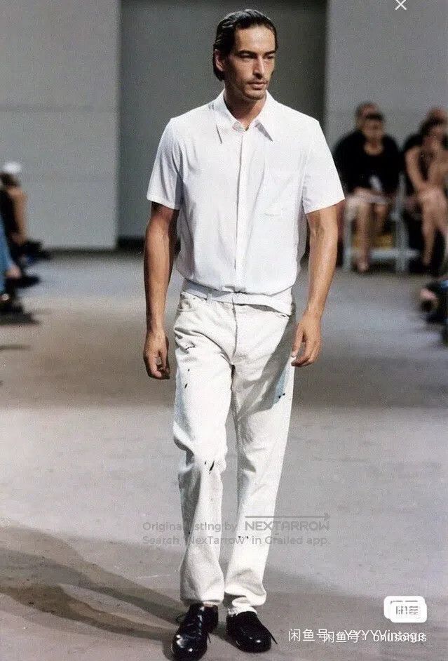 Helmut Lang Helmut Lang 1998 painter jean Size US 29 - 1 Thumbnail