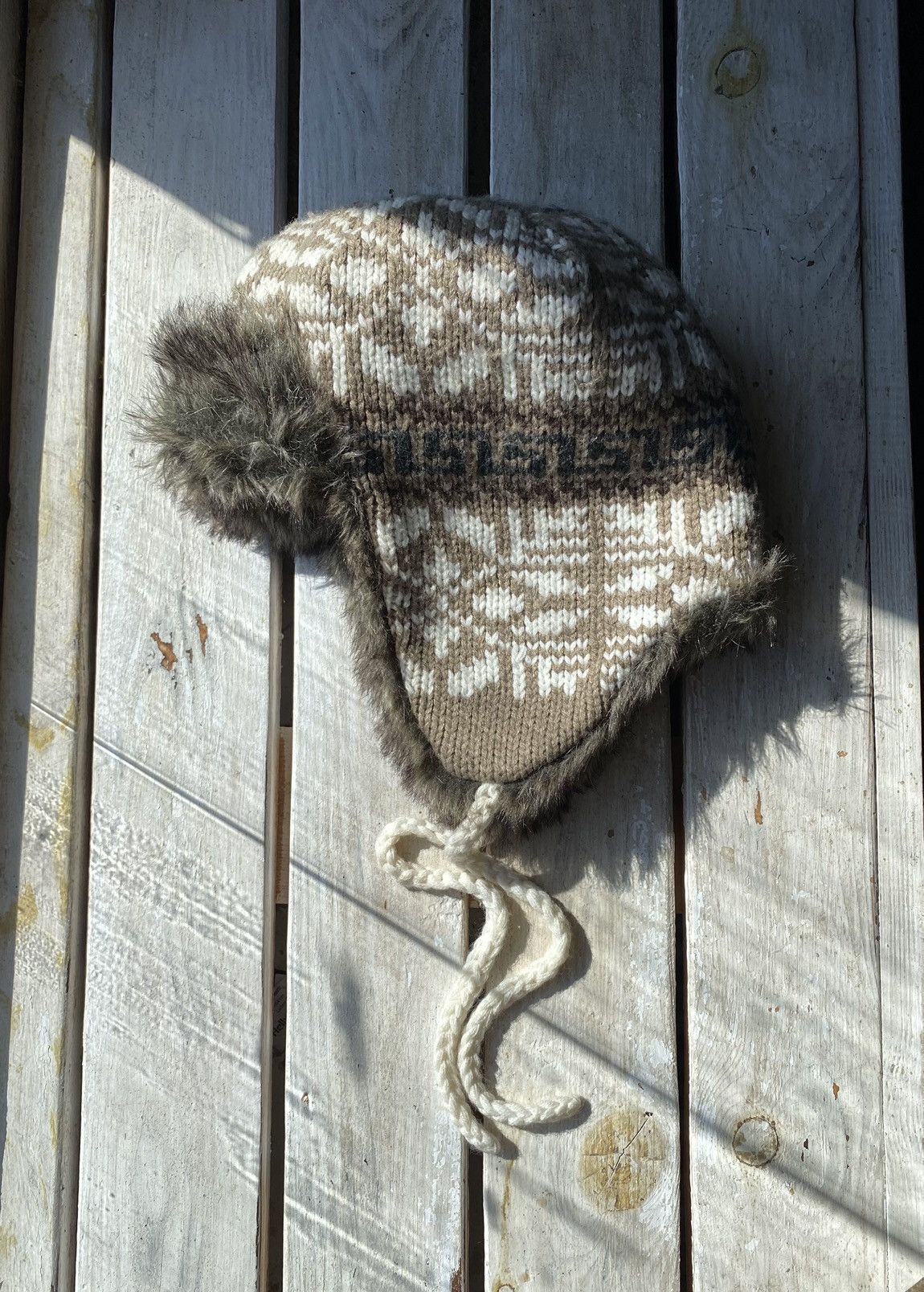 Japanese Brand × Vintage Y2K HYPE FUZZY MOHAIRE AVIATOR USSR USHANKA HAT bubble Size ONE SIZE - 3 Thumbnail