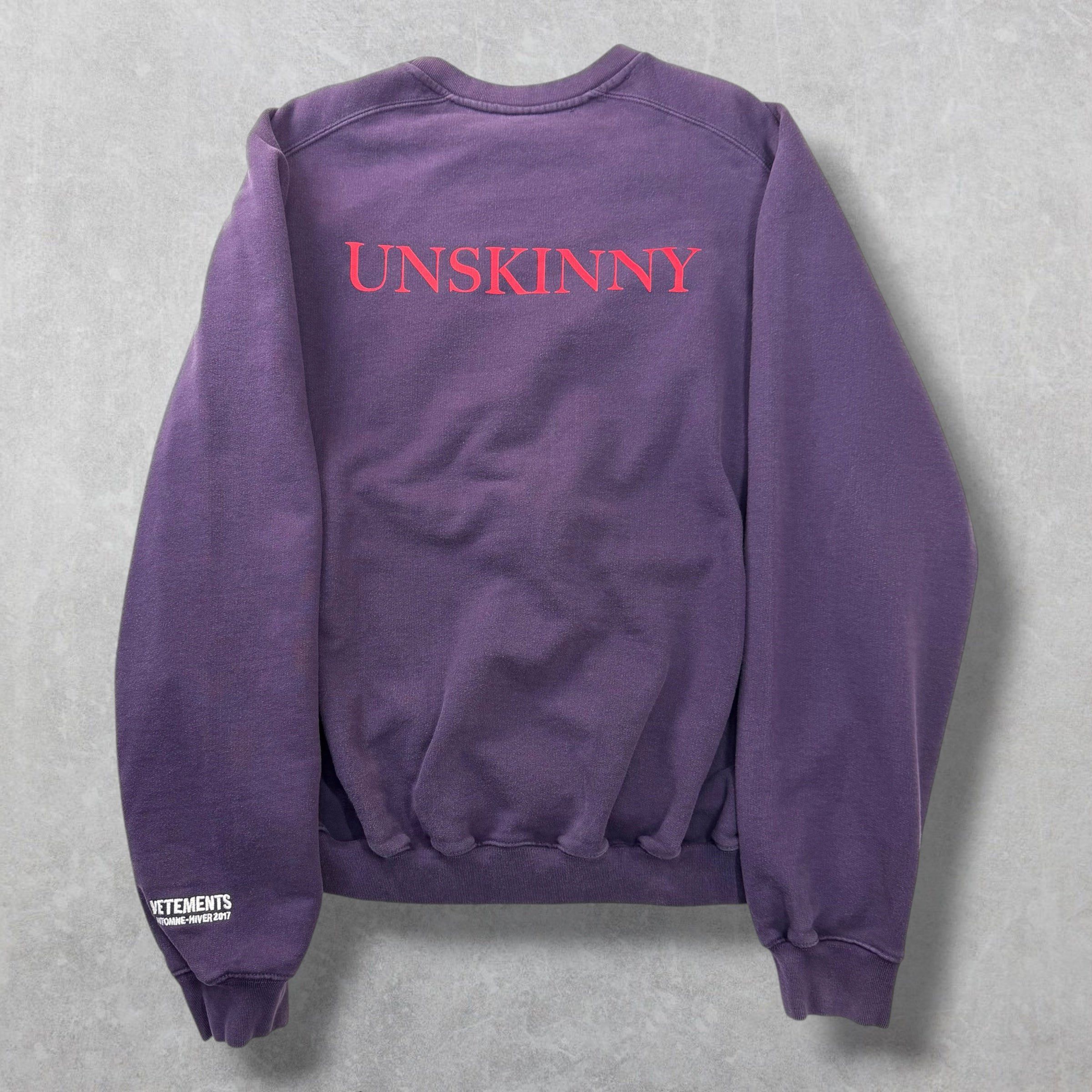 Vetements Vetements "Unskinny" Sweatshirt M Size US M / EU 48-50 / 2 - 1 Thumbnail