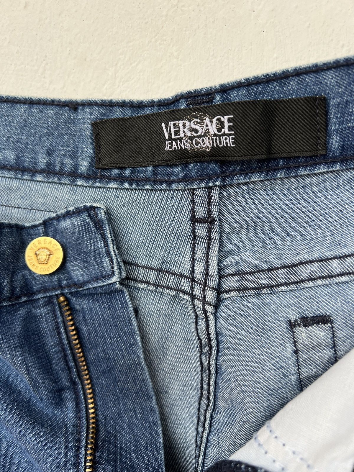 Versace Jeans Couture Versace Jeans Couture italy Blue Denim W28 new Size 30" / US 8 / IT 44 - 5 Thumbnail
