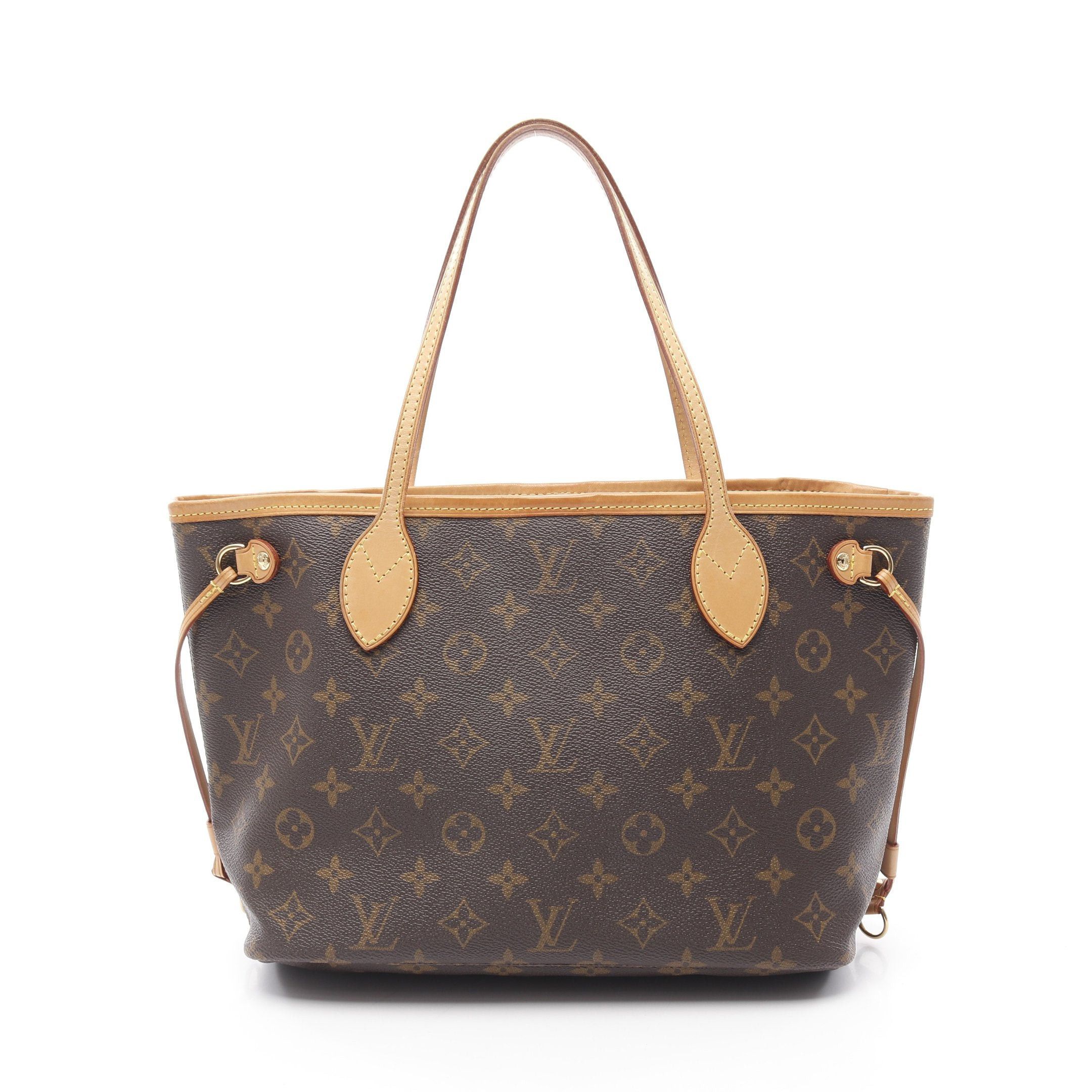 Louis Vuitton Louis Vuitton Neverfull Pm Monogram Handbag Tote Bag Leather Brown Size ONE SIZE - 1 Thumbnail