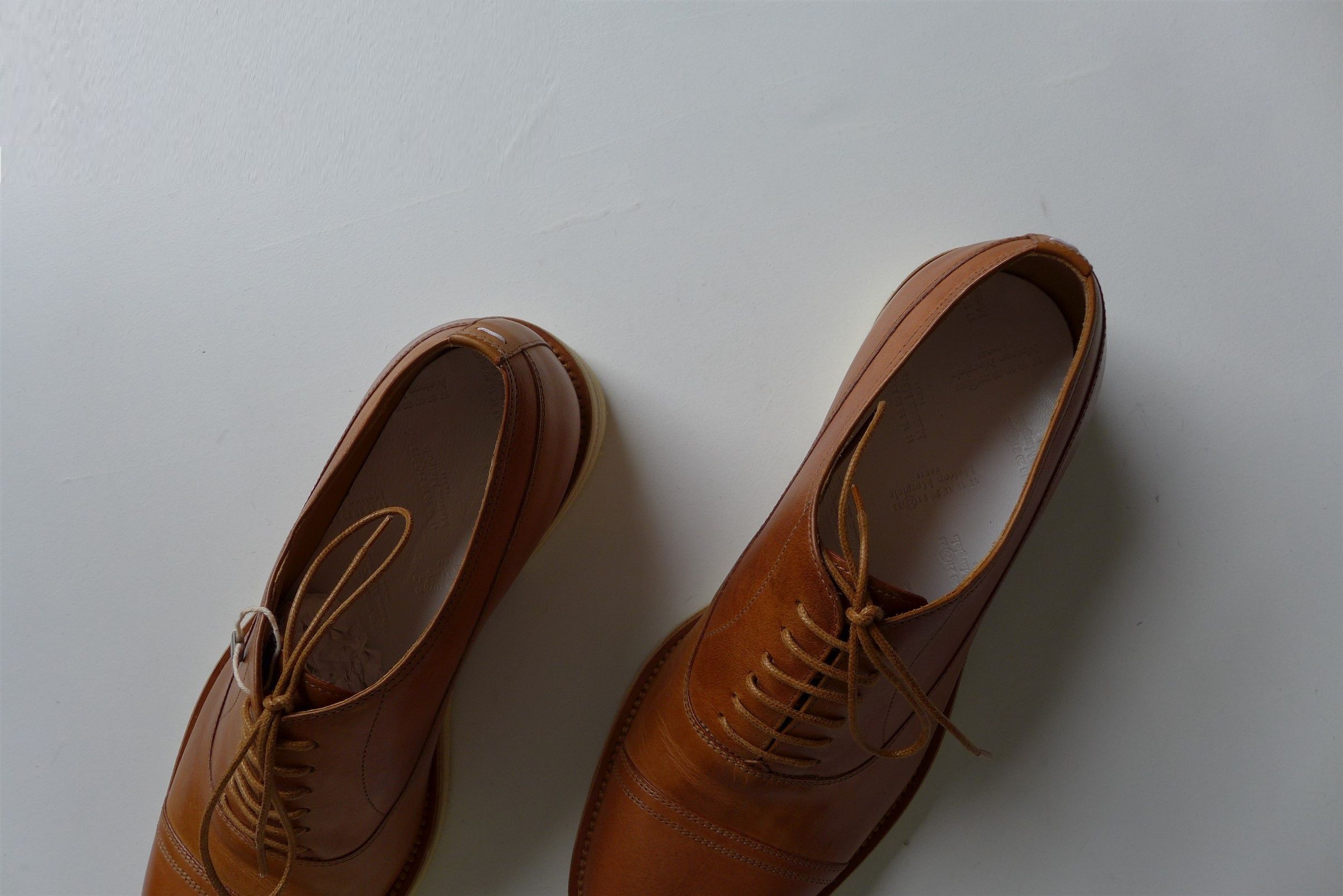Maison Margiela Margiela Oxford Shoes - Vegetable Tanned Calf Leather Size US 8 / EU 41 - 6 Thumbnail