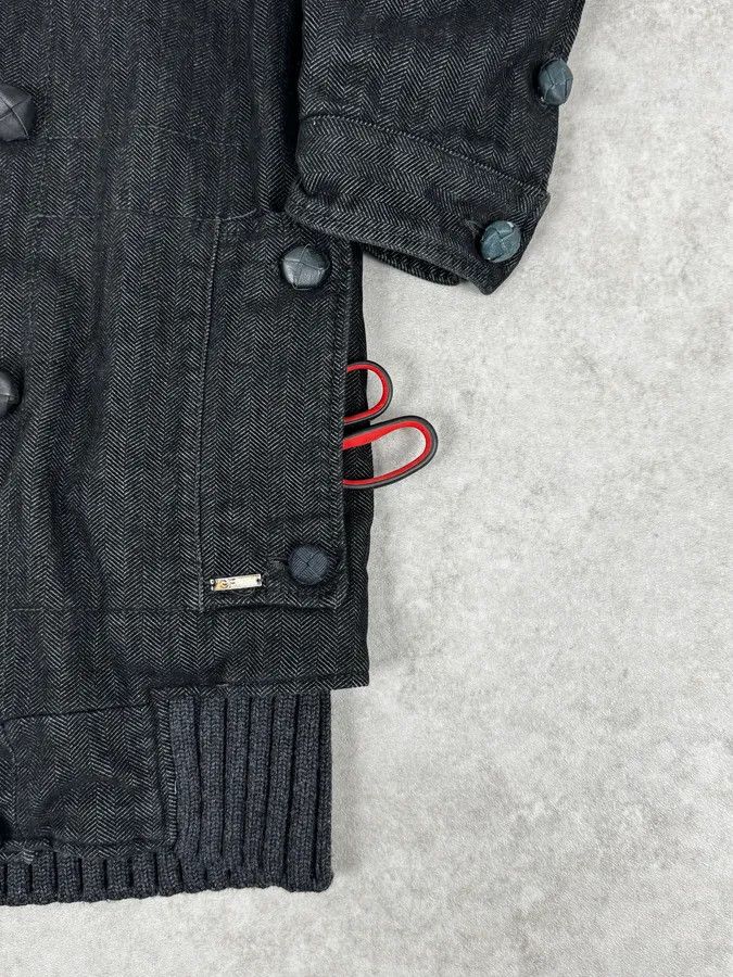 Gianfranco Ferre AW2006 Gianfranco Ferré Grey Officer Buttoned Bomber Jacket Size 42R - 9 Thumbnail