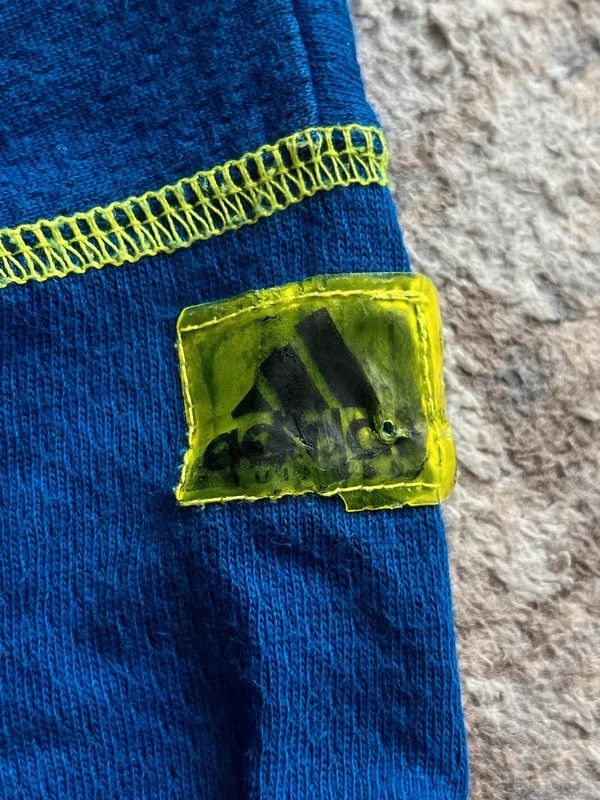 Adidas Adidas Equipments Sz XL Vintage 90s Polo Shirt Rare Zip Neck Size US XL / EU 56 / 4 - 14 Thumbnail