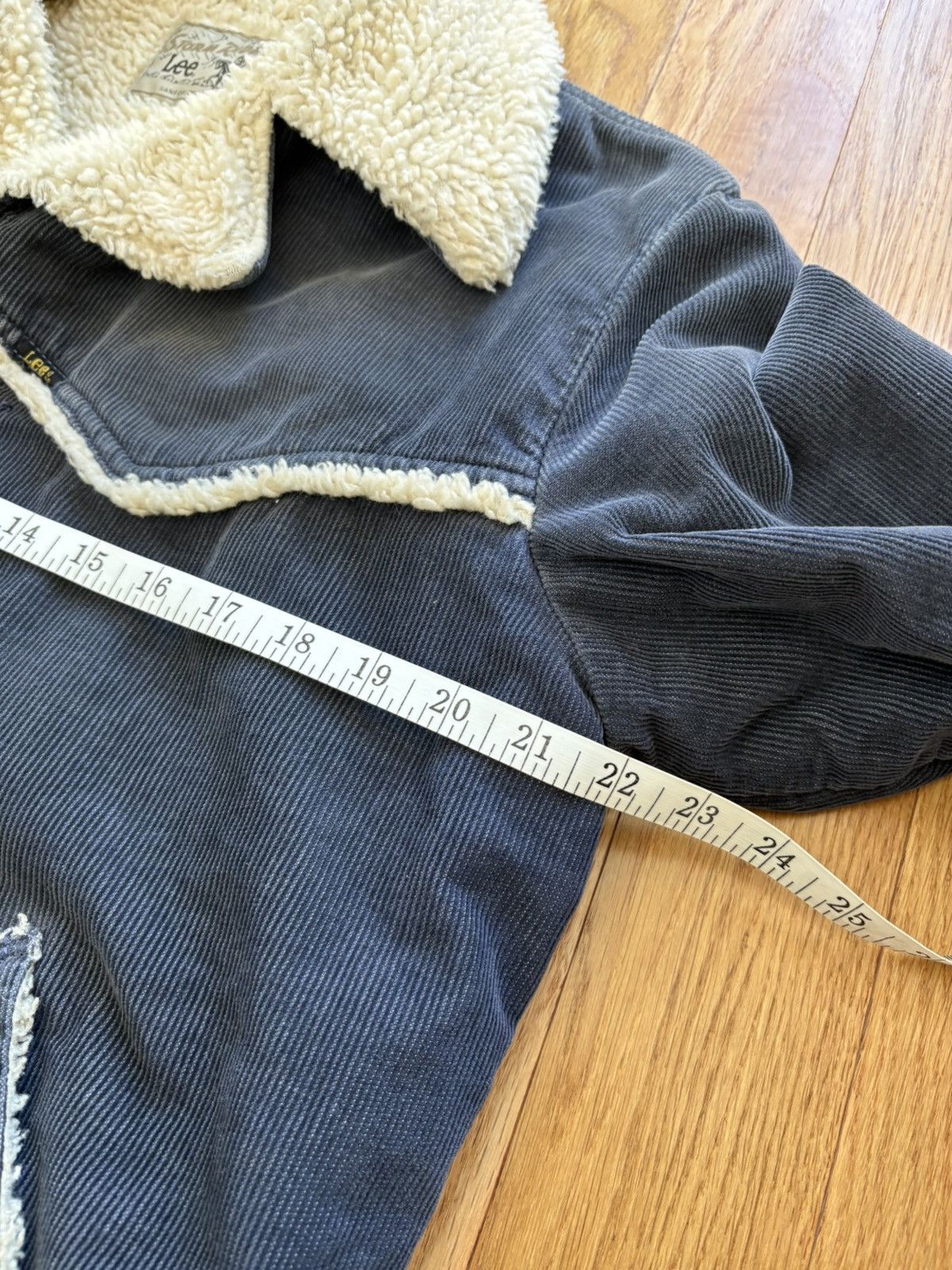 Lee Lee Storm Rider Vintage 70s Sherpa Faded Corduroy Jacket M Size US M / EU 48-50 / 2 - 9 Thumbnail