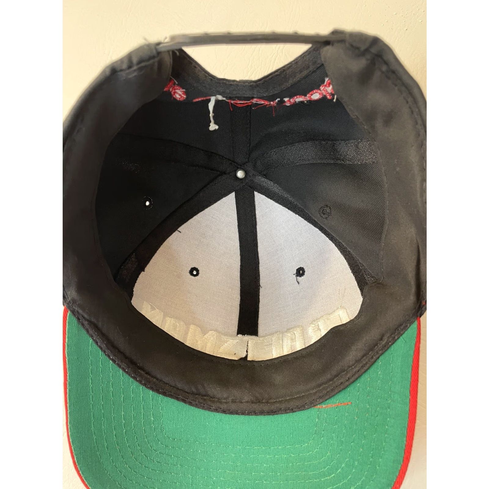 Vintage Craftsman Tools Black Red Snapback Hat One Size Mens Size ONE SIZE - 6 Thumbnail