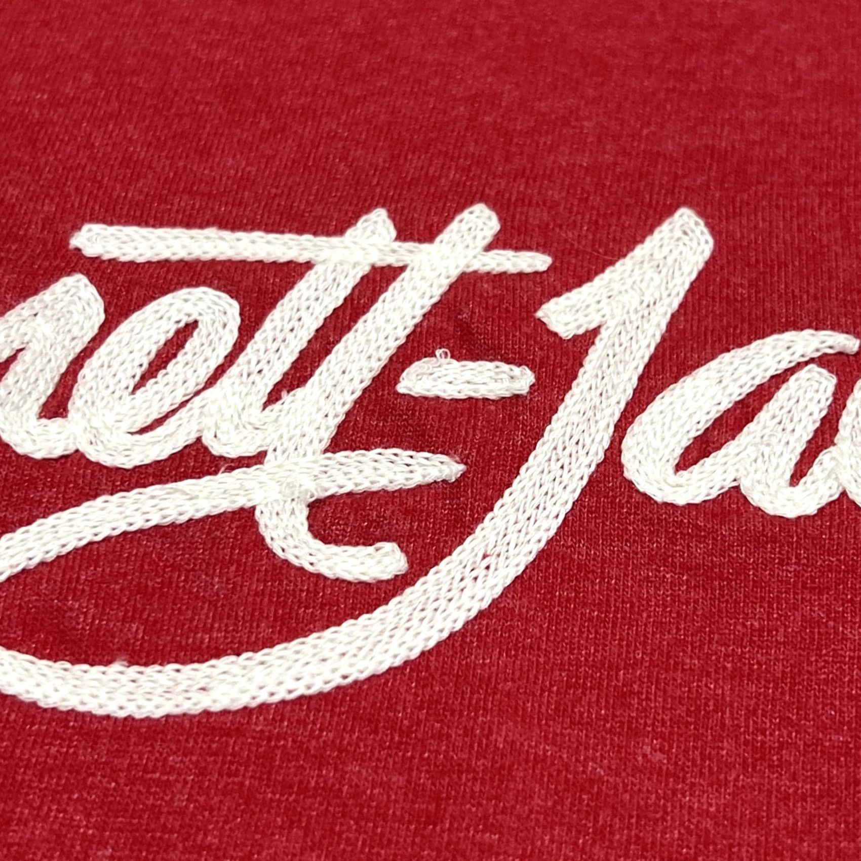 Vintage Barrett Jackson Women’s T Shirt 2XL Red Embroidery Classic Muscle Cars Auction Size XXL / US 16-18 / IT 52-54 - 6 Thumbnail