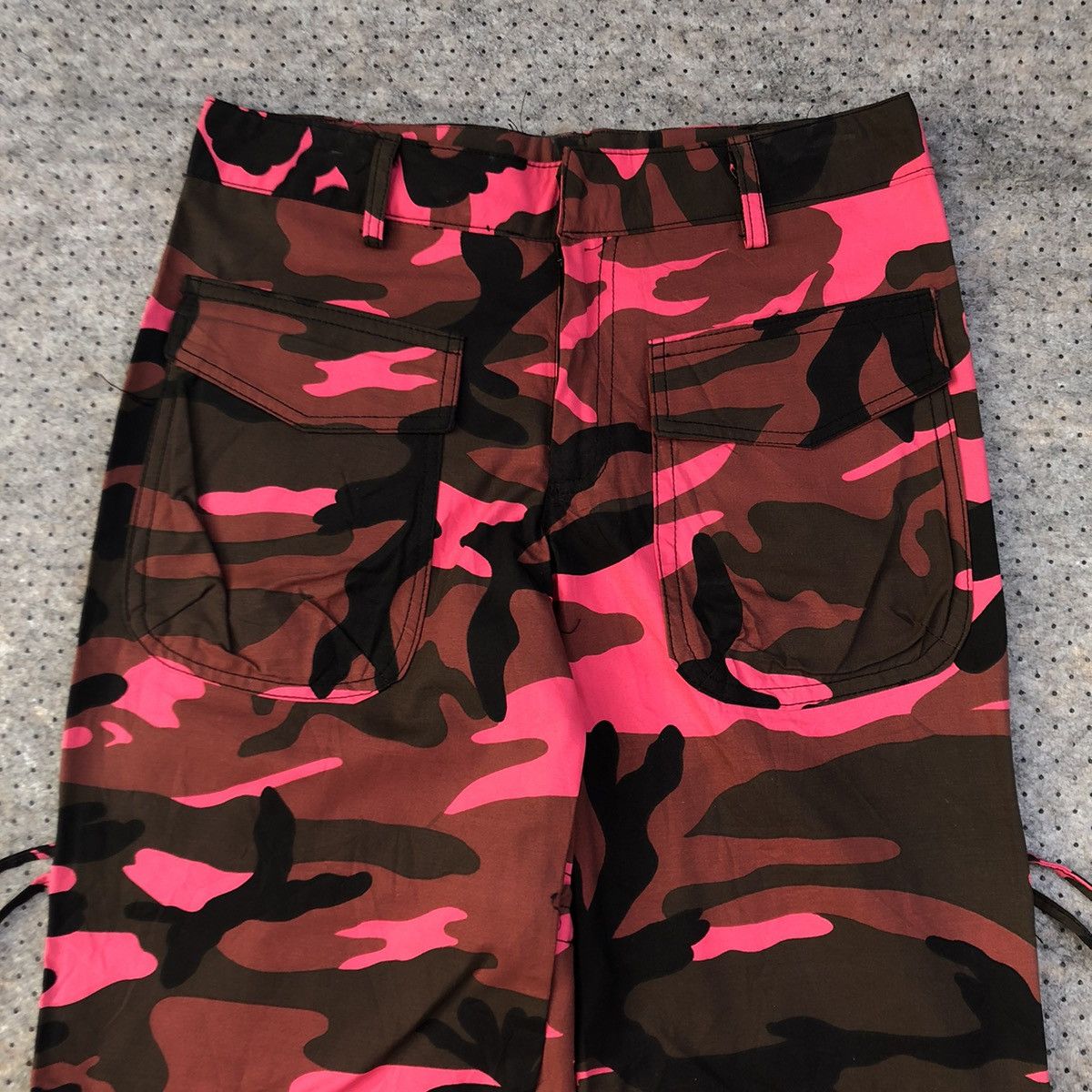 Other C.F HOT! Pink Camouflage Wide leg Pants Size 29" - 3 Thumbnail