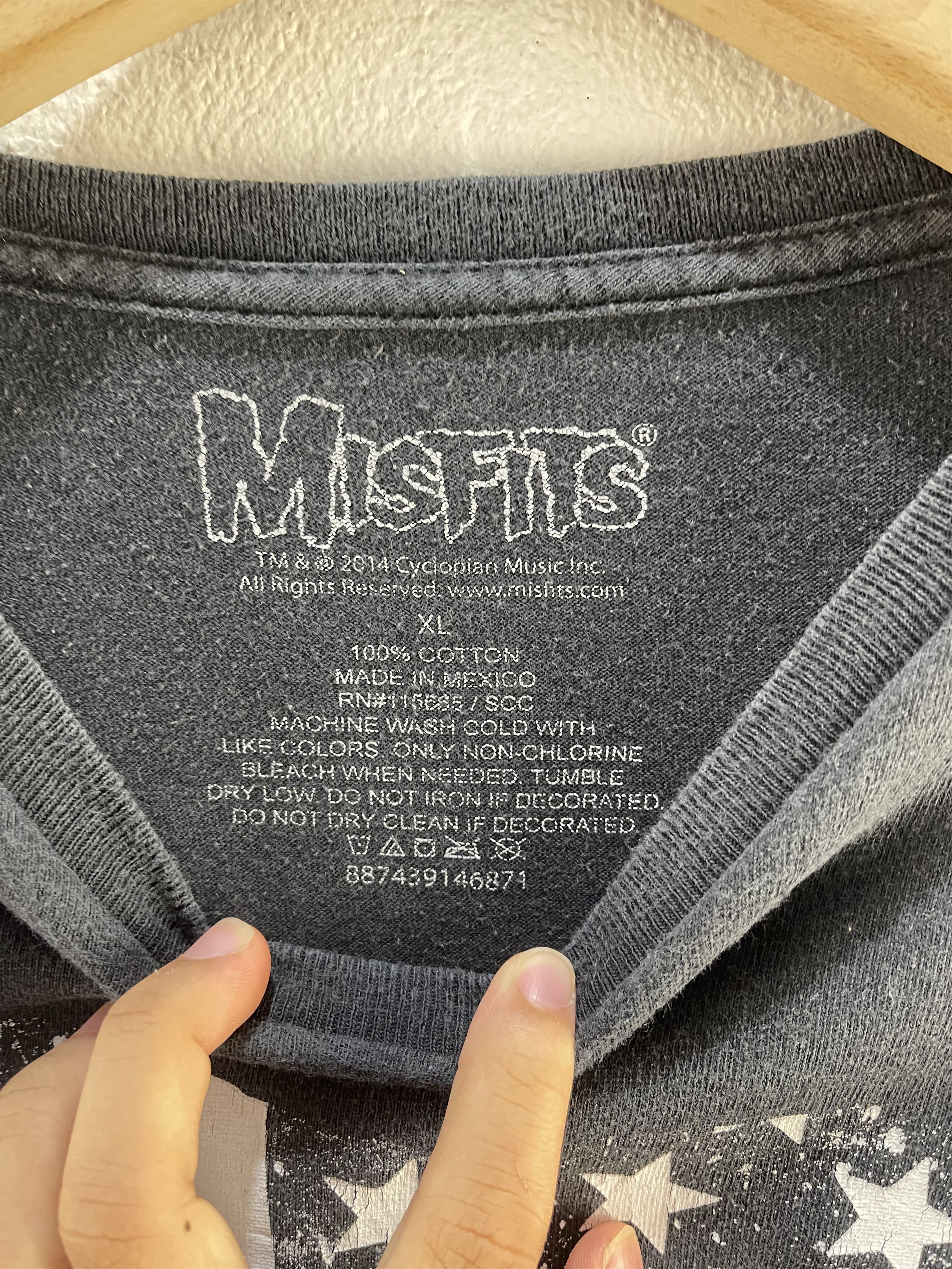 Band Tees × Misfits Misfits American Flag Tee Size US XL / EU 56 / 4 - 7 Thumbnail