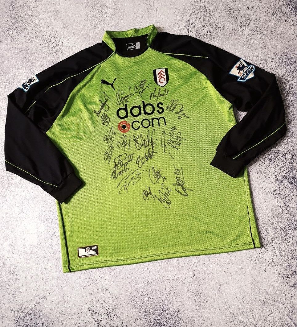 Puma Puma Edwin Van Der Sar Game Fulham Goalkeepers 2004-05 Size US XXL / EU 58 / 5 - 1 Thumbnail