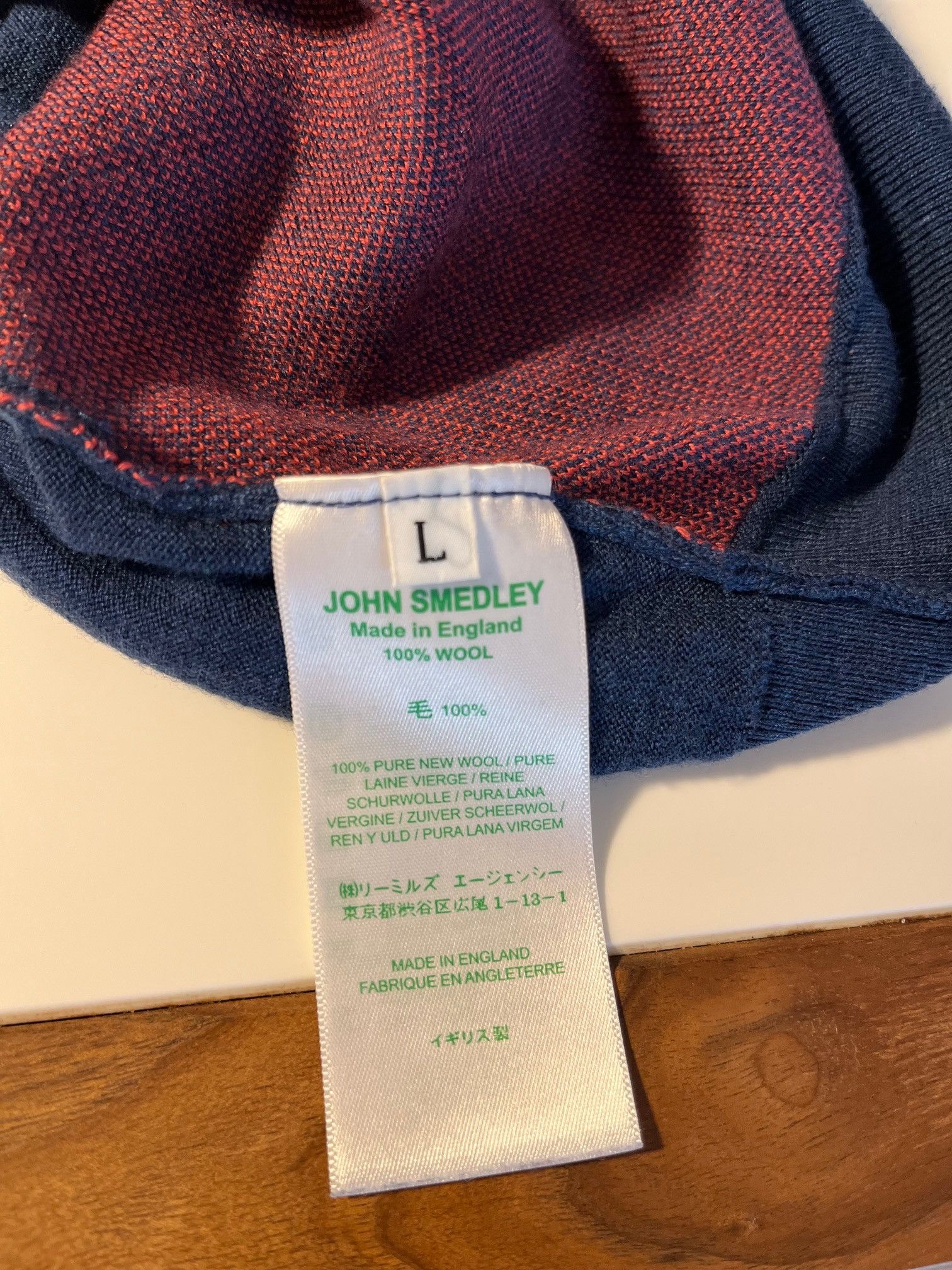 John Smedley Luke Edward Hall John Smedley sweater Size US L / EU 52-54 / 3 - 4 Thumbnail