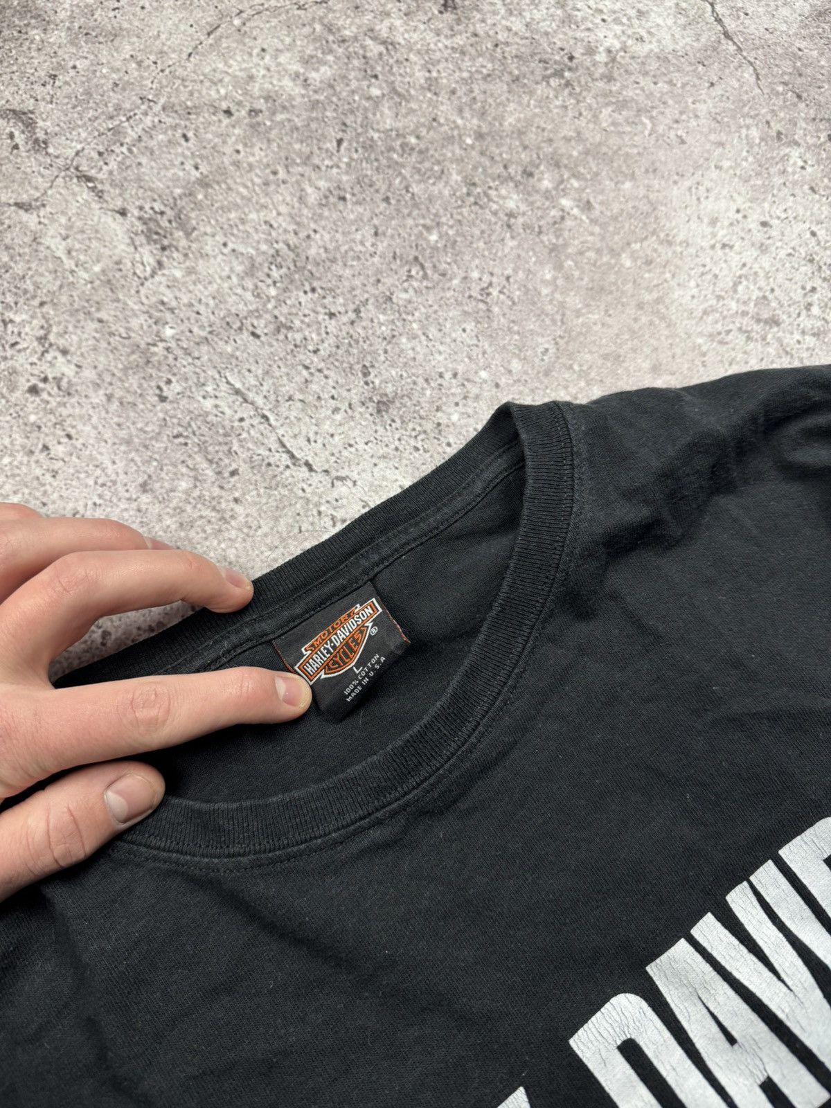 Harley Davidson Vintage Harley Davidson Francisco 2002 distressed faded tee Size US L / EU 52-54 / 3 - 6 Thumbnail