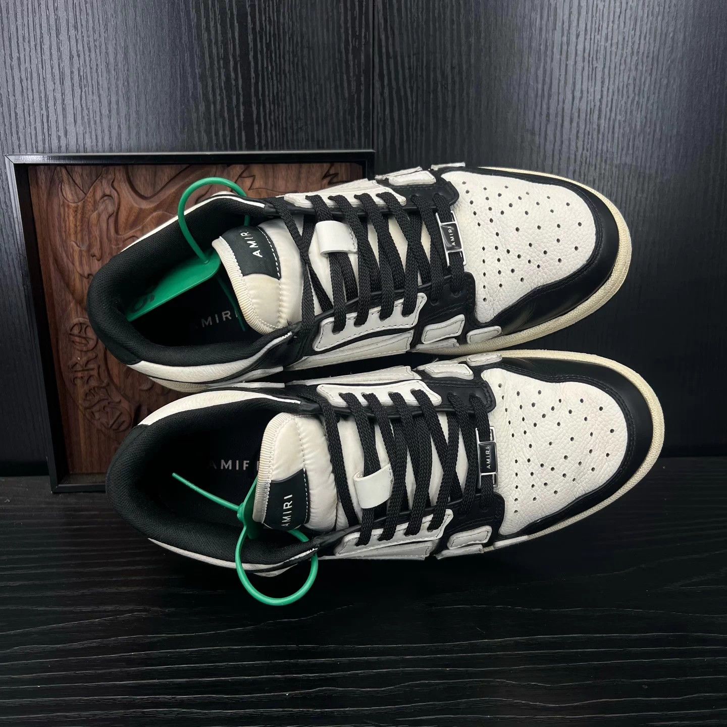 Amiri AMIRI Black/White Bones 41 Size US 8 / EU 41 - 7 Thumbnail