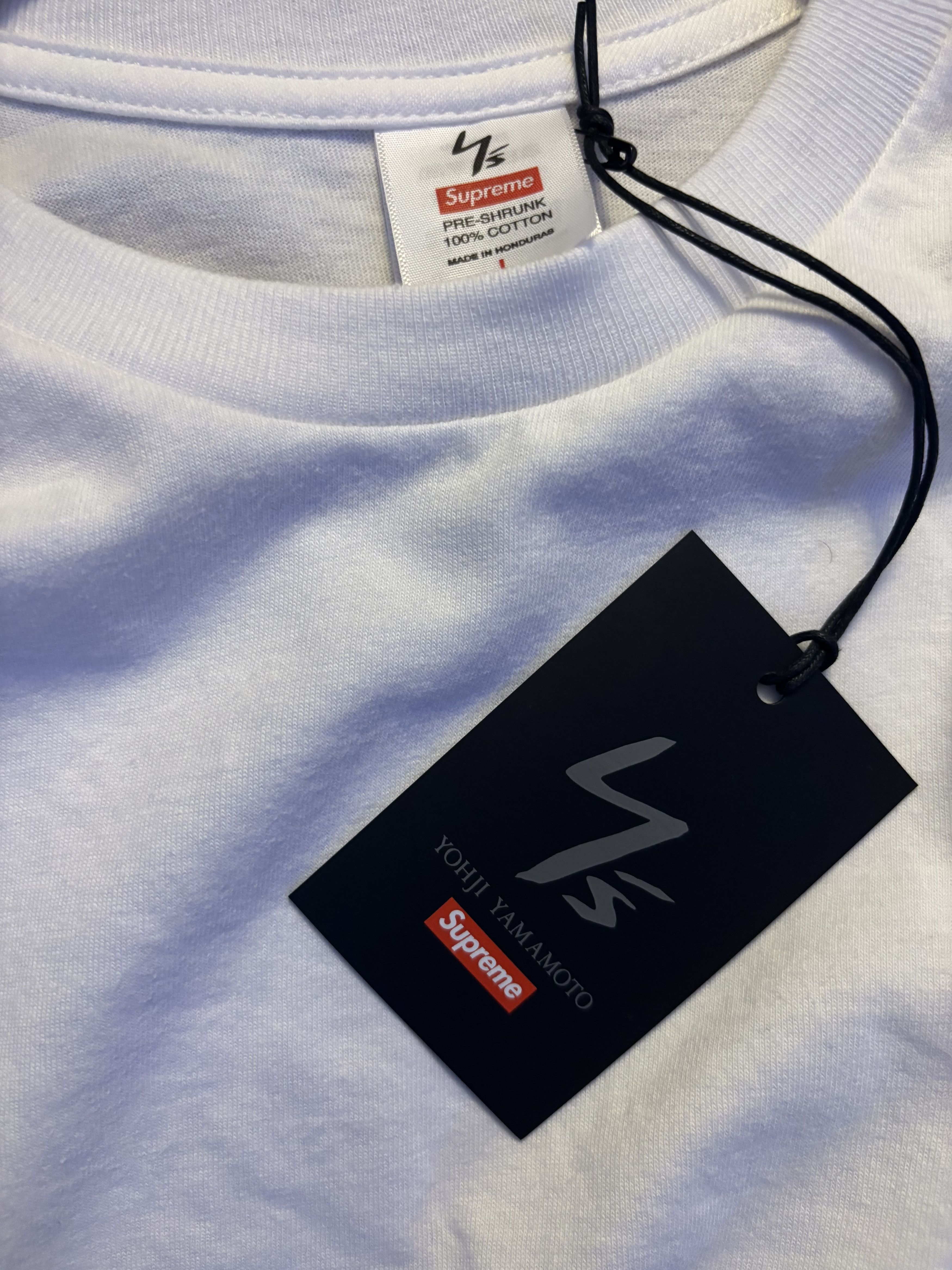 Supreme × Yohji Yamamoto Supreme®/Y's L/S Tee by Yohji