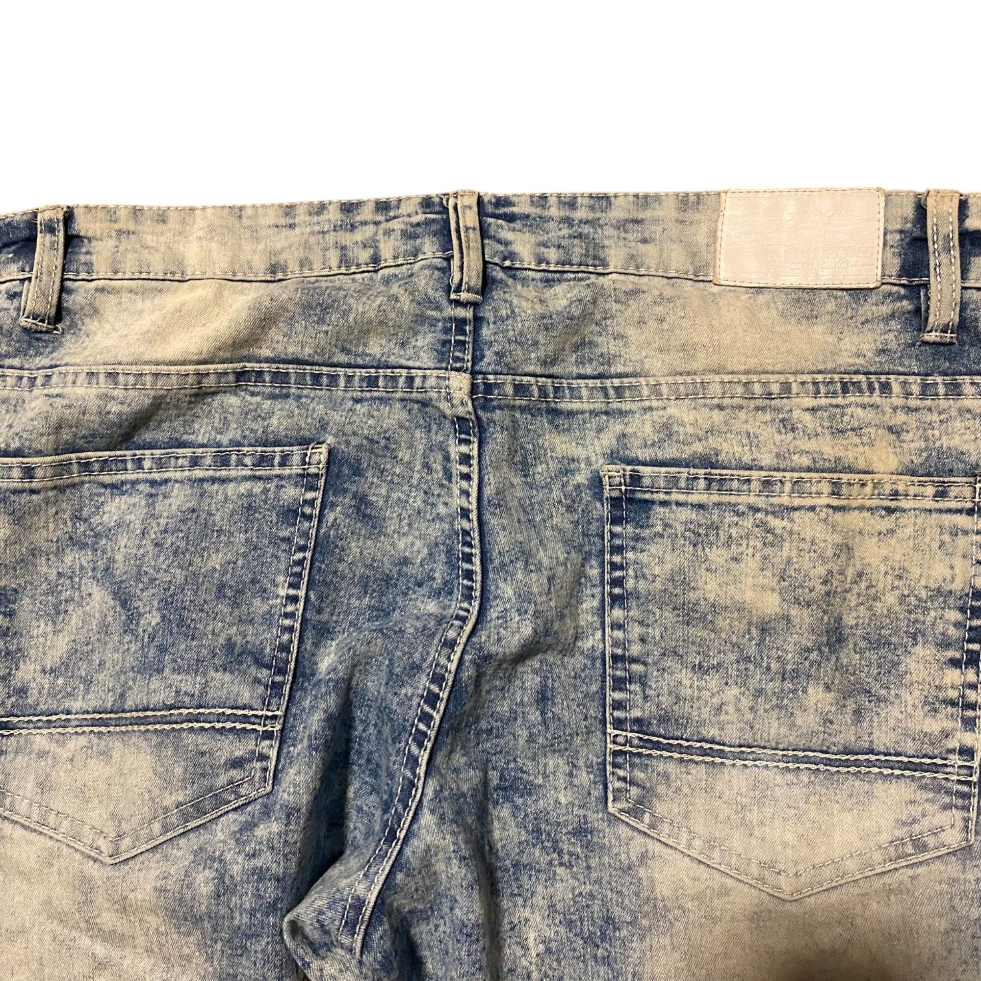 Southpole Southpole Skinny Fit Acid Wash Denim Jeans With Zipper Pocke Size US 34 / EU 50 - 6 Thumbnail