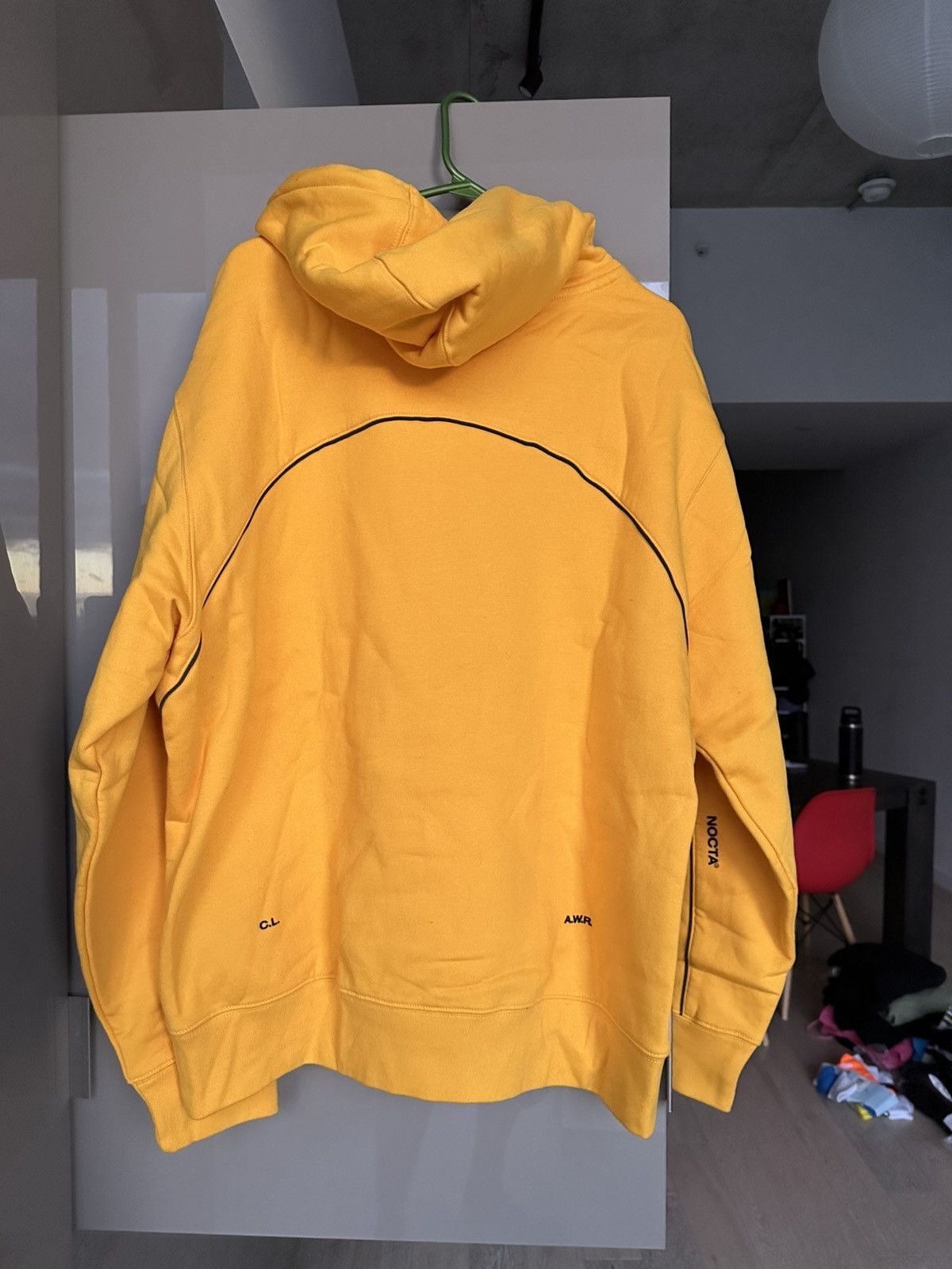 NOCTA × Nike Nike Nocta Drake Official Hoody Yellow Size US XL / EU 56 / 4 - 4 Thumbnail