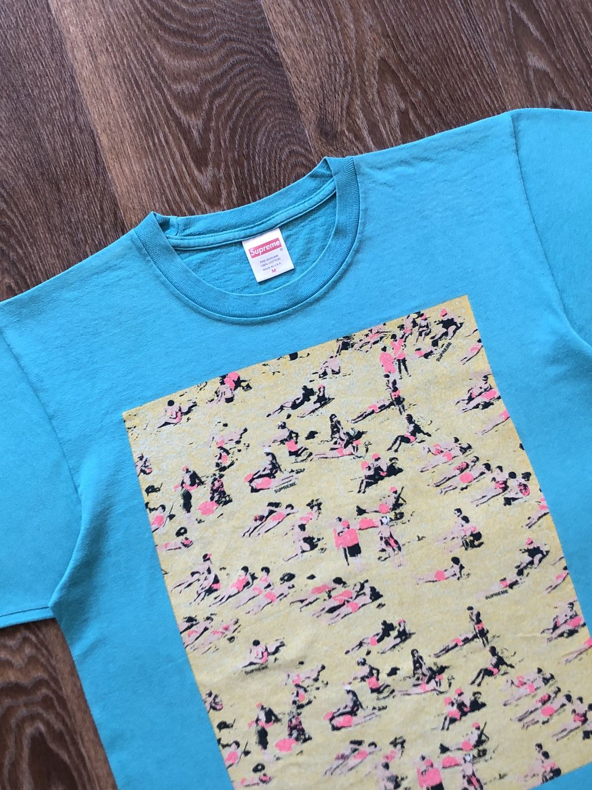 Supreme SUPREME Beach Graphic Tee Size US M / EU 48-50 / 2 - 2 Thumbnail