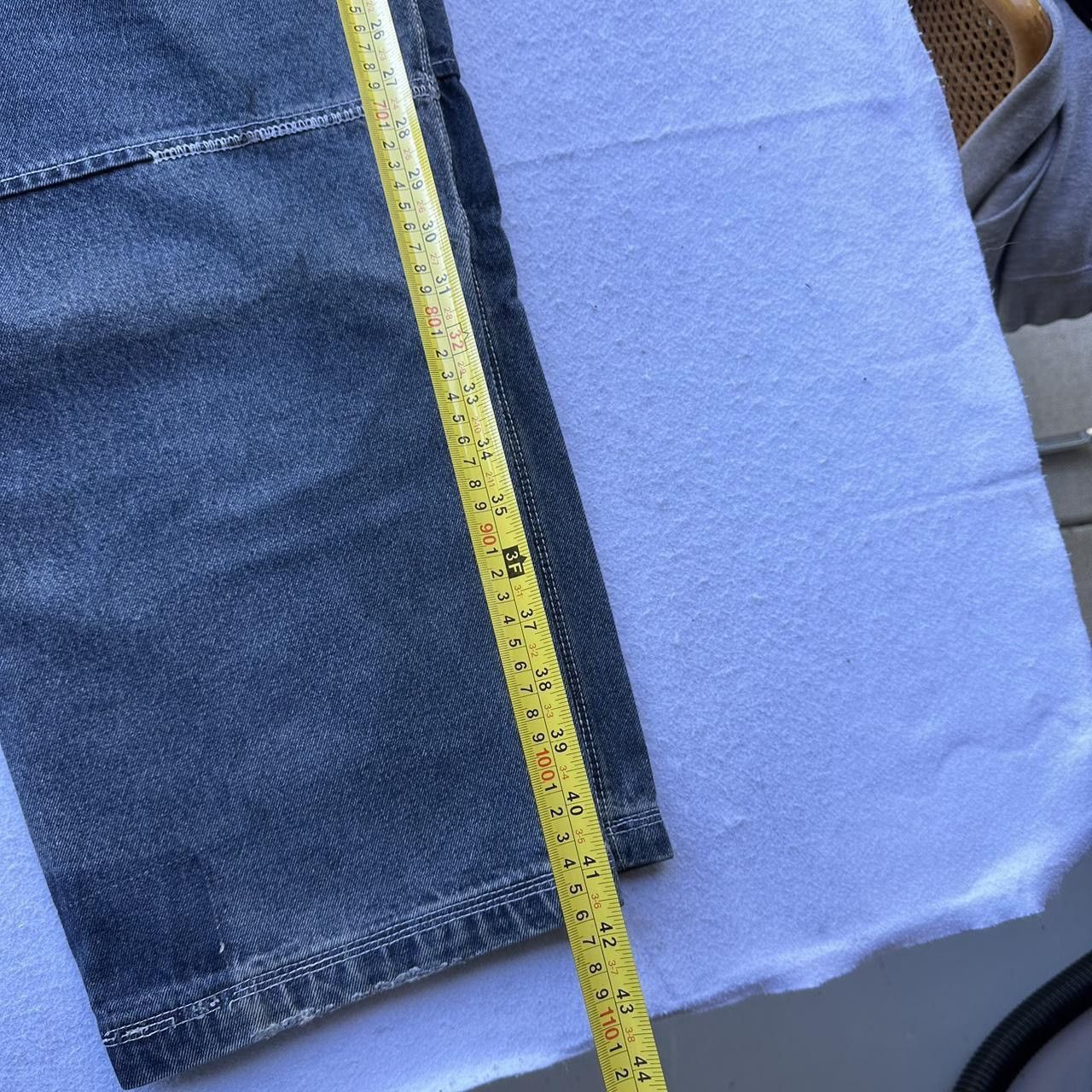 JNCO × Southpole × Vintage Vintage Blue Label JNCO Style Baggy Skater Jeans Y2K 36x32 Size US 36 / EU 52 - 6 Thumbnail