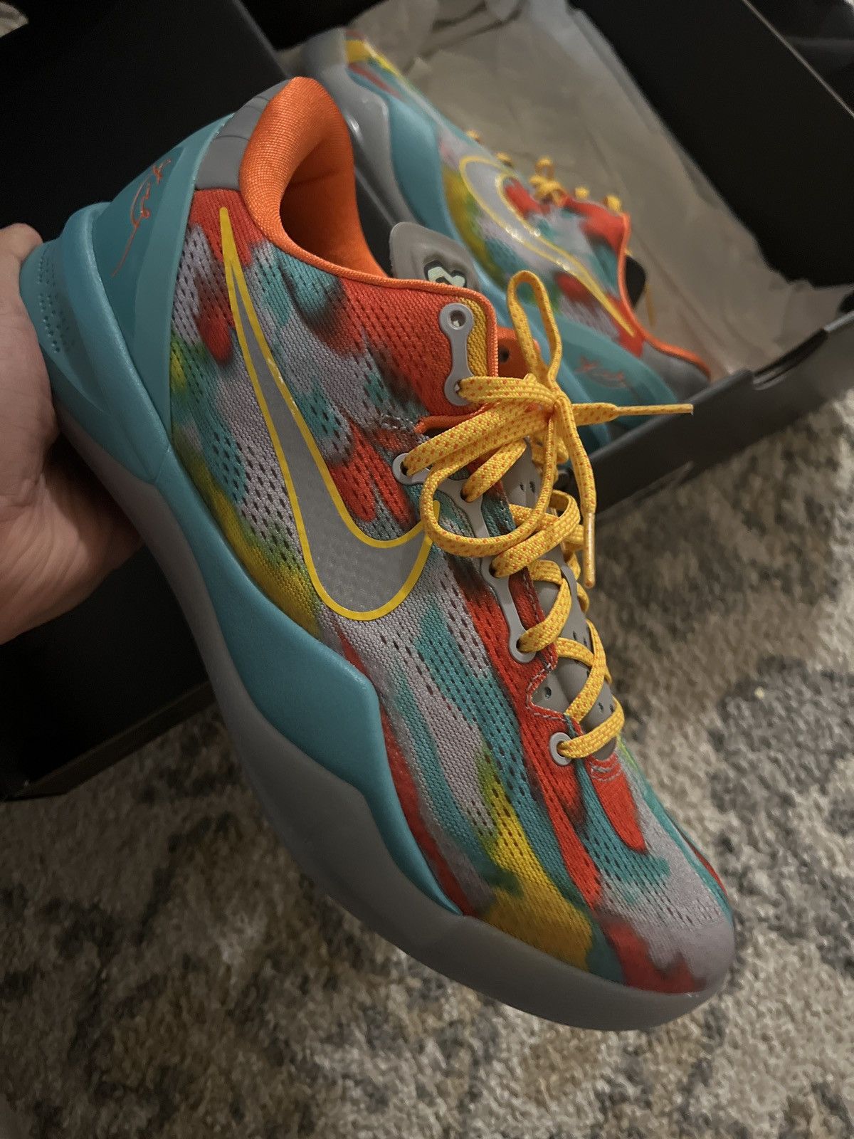 Nike Kobe 8 Venice beach 2024 Size US 10 / EU 43 - 7 Thumbnail