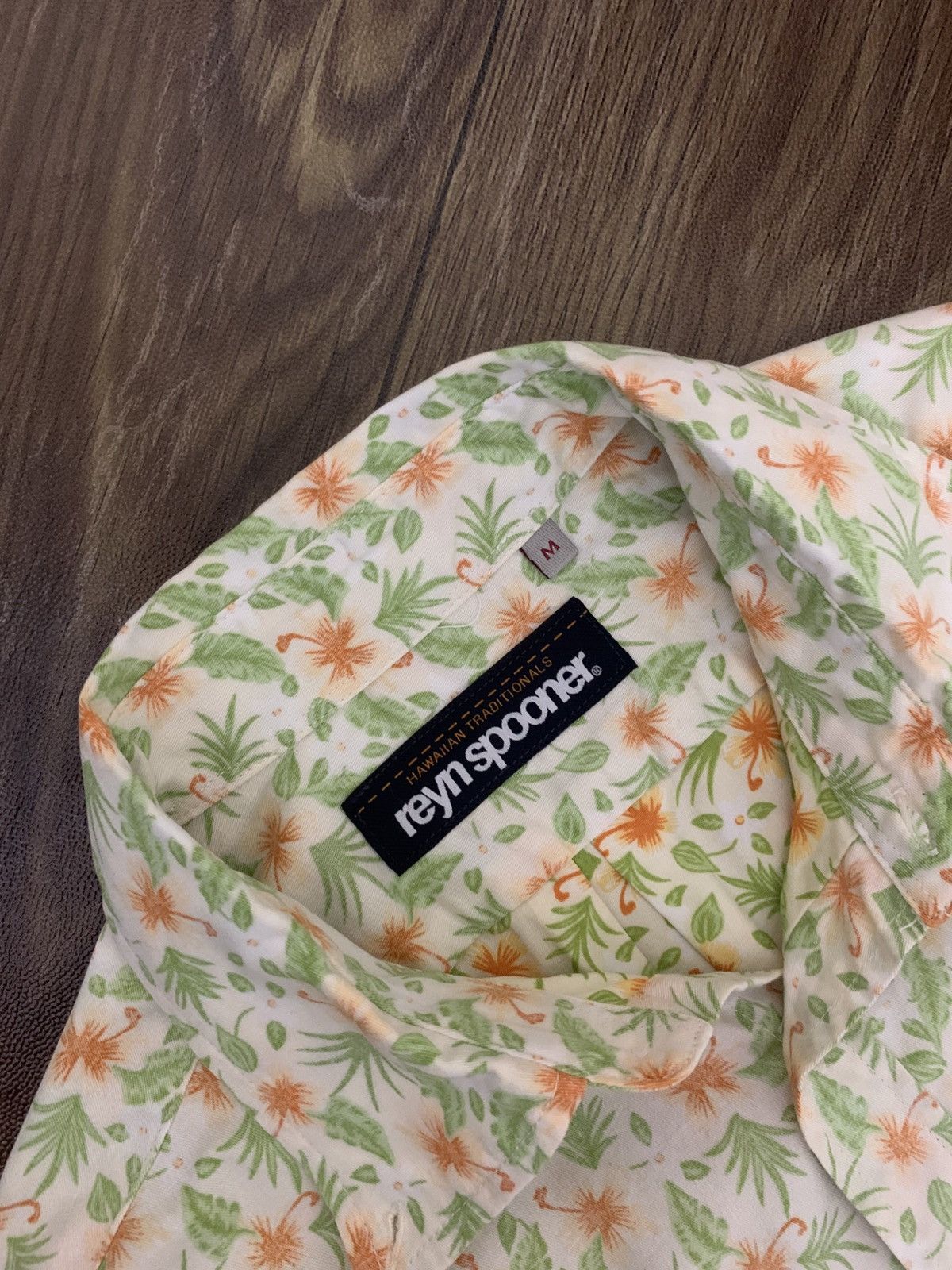 Reyn Spooner Mens Shirt REYN SPOONER Cotton Hawaian Floral Short Sleeve Size US M / EU 48-50 / 2 - 3 Thumbnail