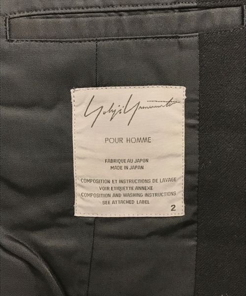 Yohji Yamamoto Yohji Yamamoto pour homme tailored jacket Size US M / EU 48-50 / 2 - 6 Thumbnail