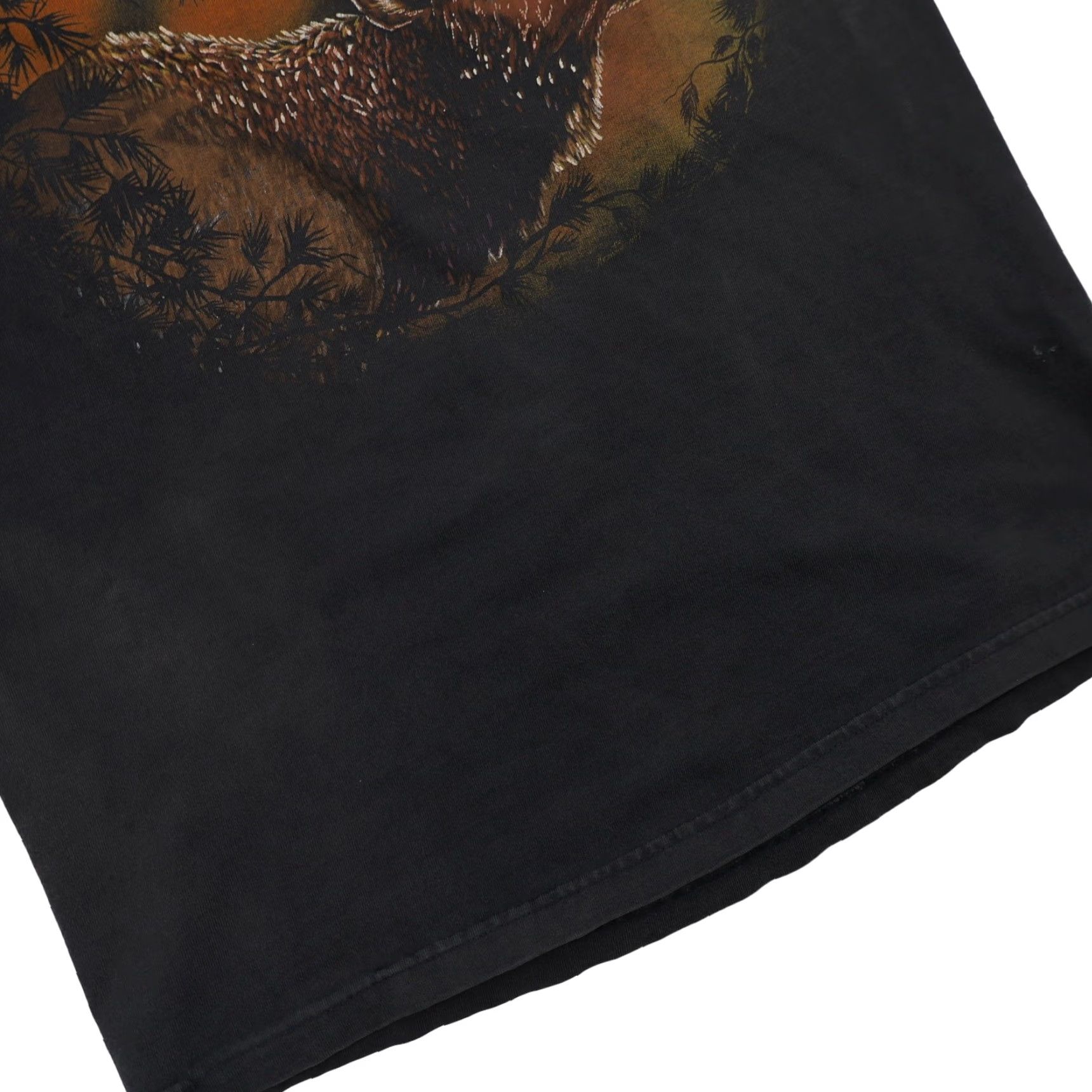 Vintage VINTAGE 90s Elk Graphic T Shirt Mens Large Black 90s Elk Graphic T Shirt Mens Large Black Size US L / EU 52-54 / 3 - 3 Thumbnail