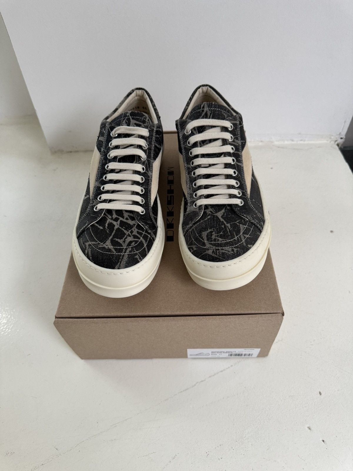 Rick Owens Drkshdw Rick Owens DRKSHDW Penta Vintage Sneaks Size US 8 / EU 41 - 7 Thumbnail