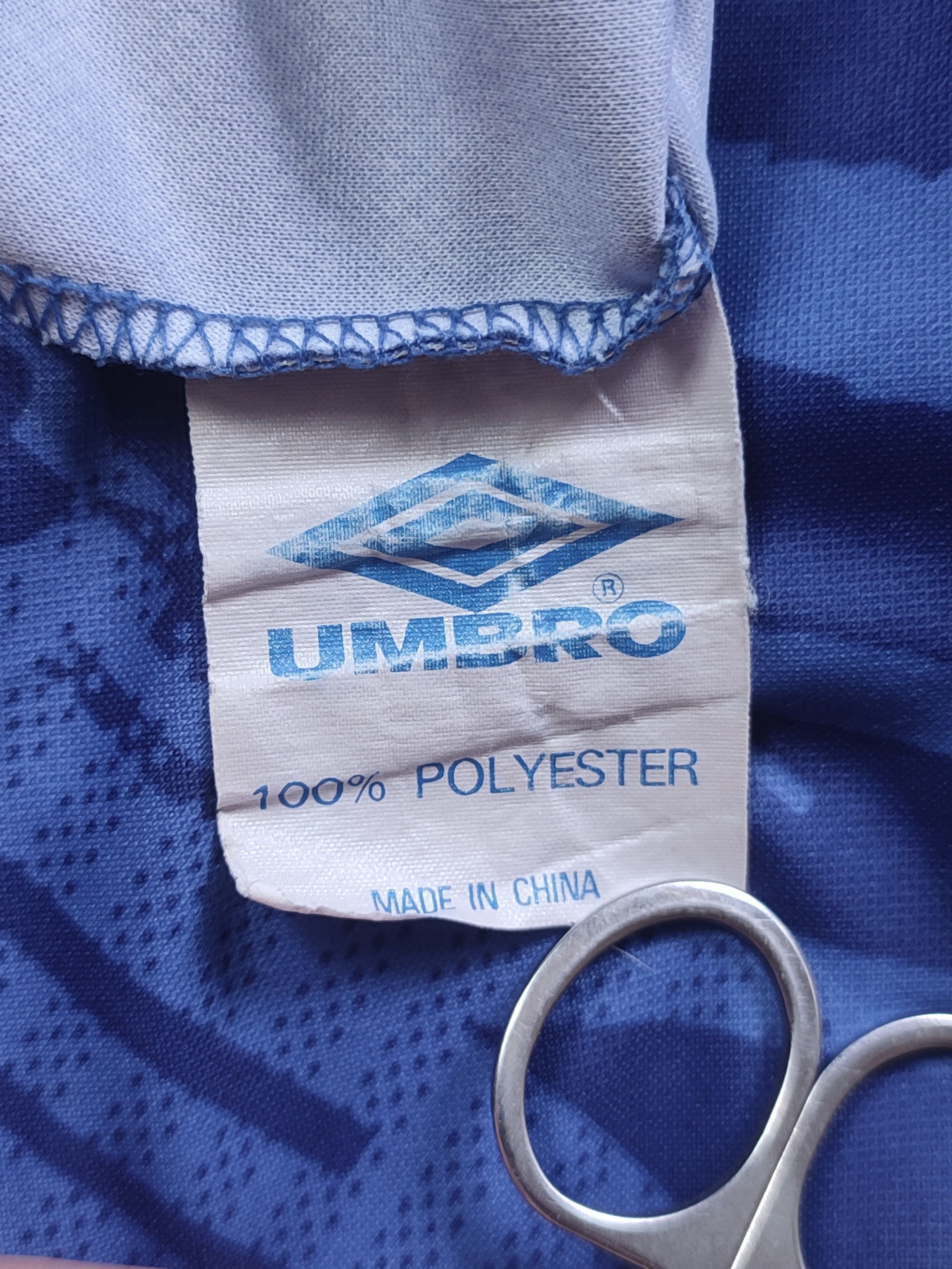 Umbro × Vintage Vintage Umbro Monogram Jersey Shirt Size US XL / EU 56 / 4 - 11 Thumbnail