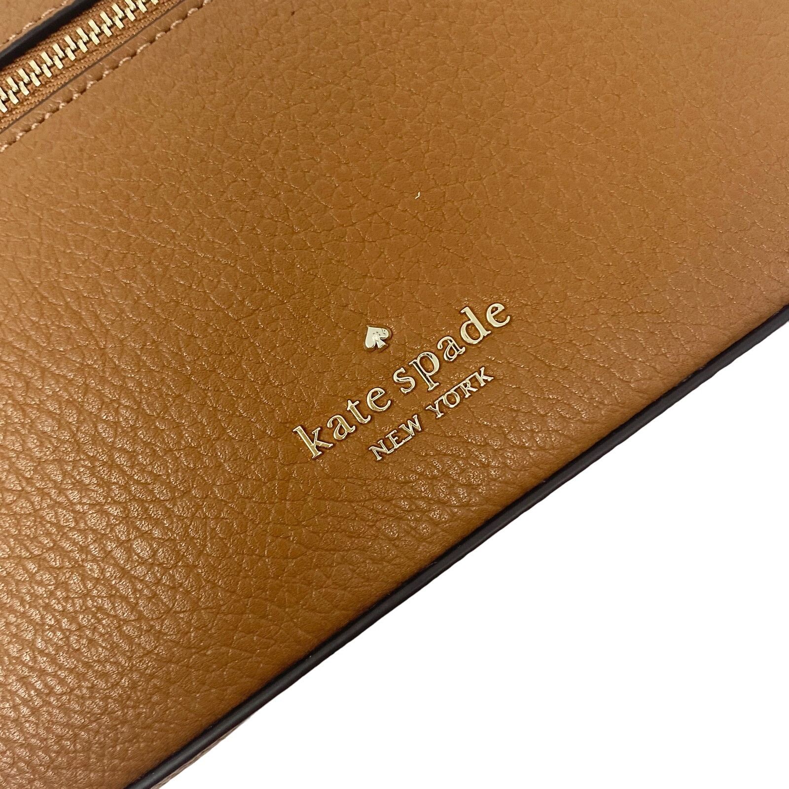 Kate Spade Kate Spade Leila Convertible Wristlet Purse in Brown K6088 Size ONE SIZE - 4 Thumbnail