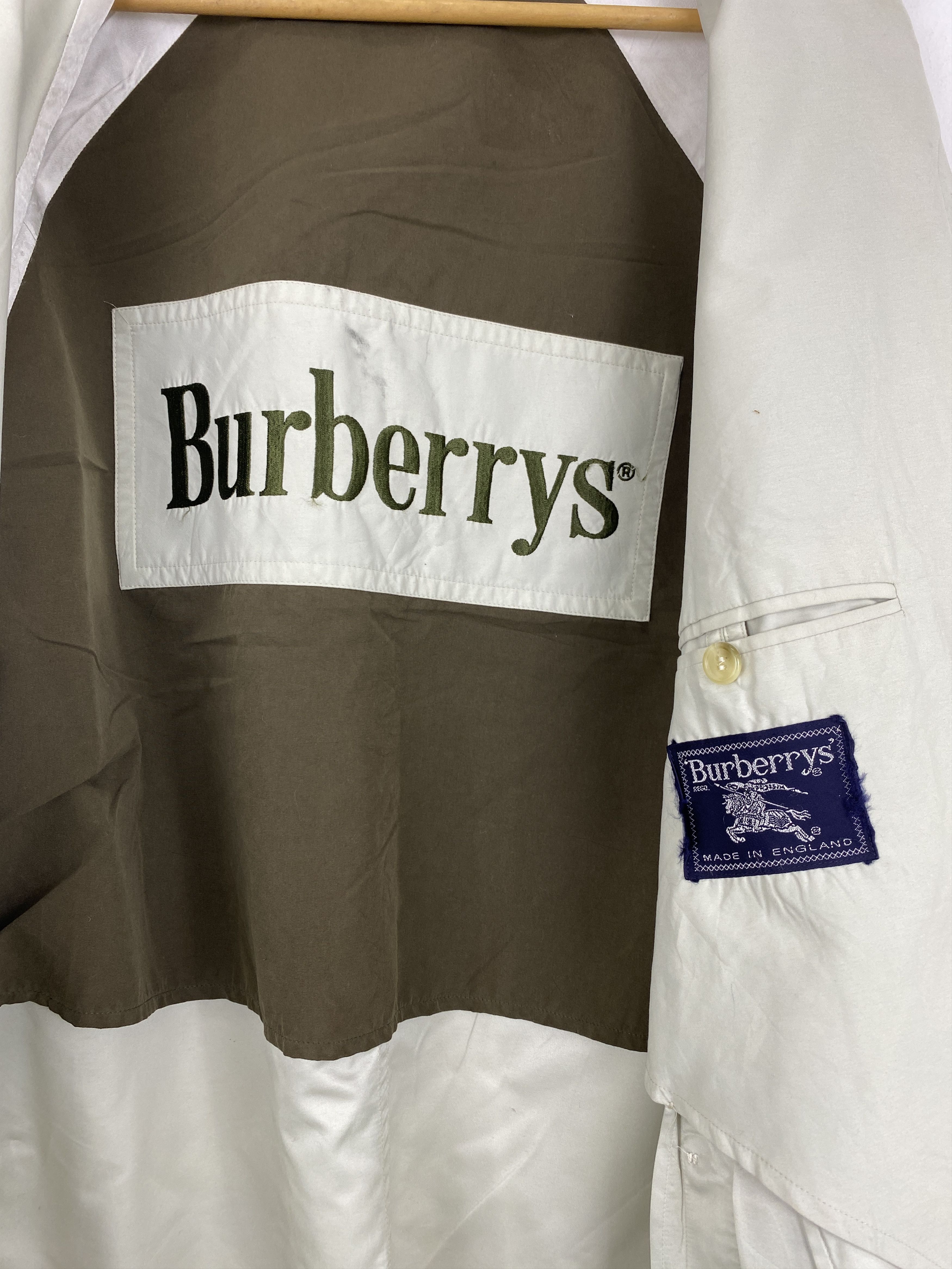 Burberry Vintage Burberrys London Trench Coat J1949 Size US XL / EU 56 / 4 - 7 Thumbnail