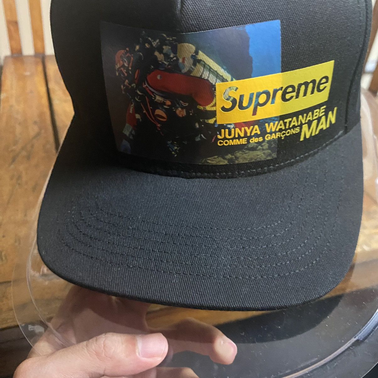 Comme des Garcons Supreme JUNYA WATANABE CDG Man Nature 5-Panel Cap Hat Size ONE SIZE - 3 Thumbnail