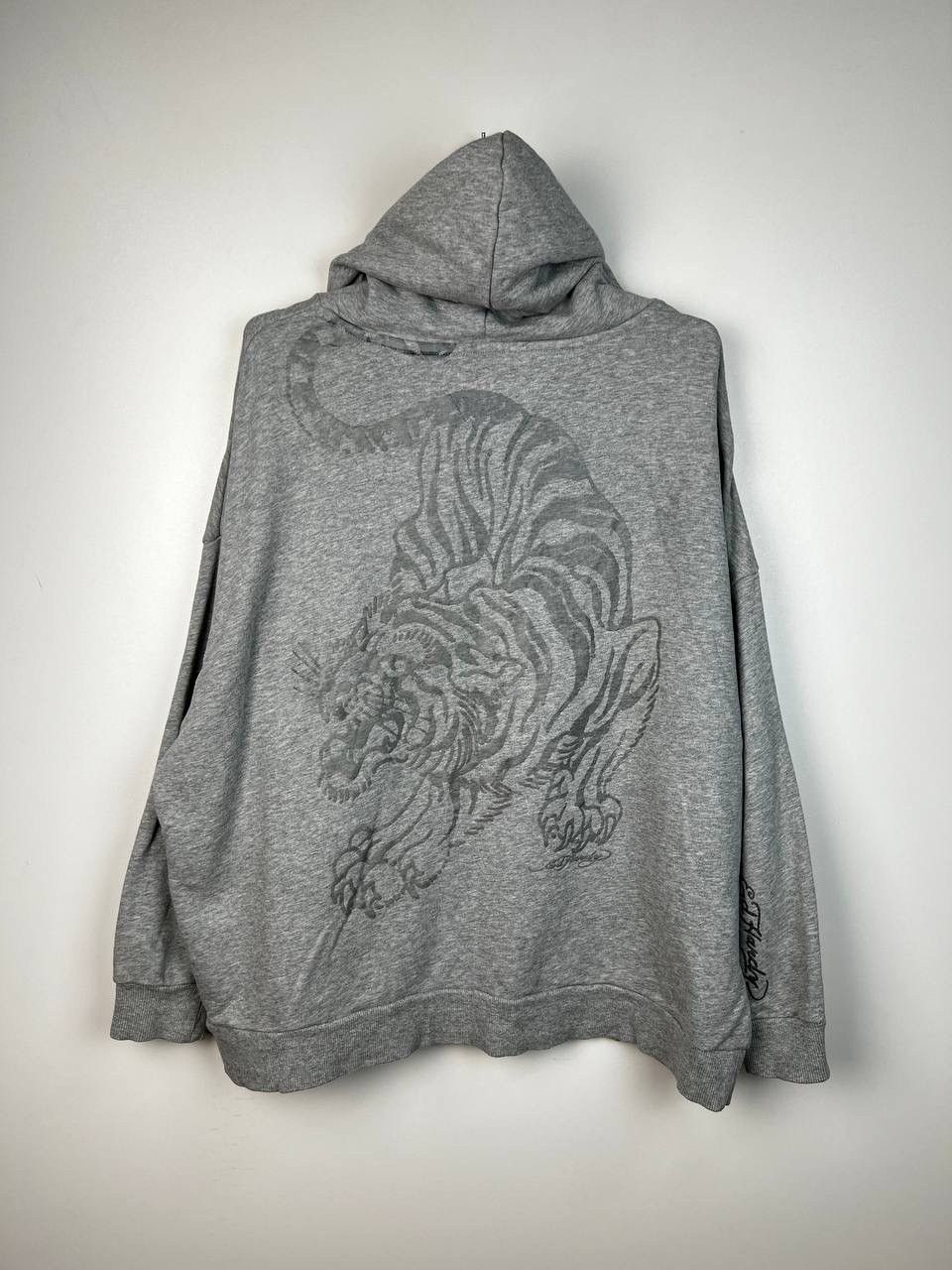 Ed Hardy Ed Hardy streetwear vintage hoodie size M Size US M / EU 48-50 / 2 - 2 Thumbnail