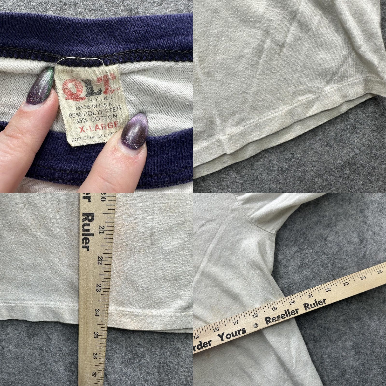 Other VINTAGE Pabst Blue Ribbon Shirt Mens XL Ringer Bet a & Chi-O Homecoming 1982 80s Size US XL / EU 56 / 4 - 8 Thumbnail