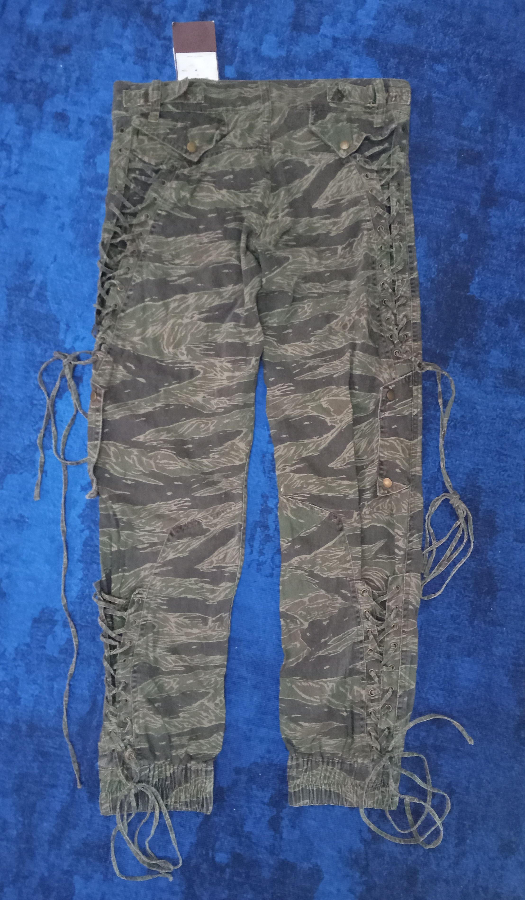 Hysteric Glamour Hysteric Glamour Rare Design Tiger Stripe Pants Size 31" - 2 Thumbnail