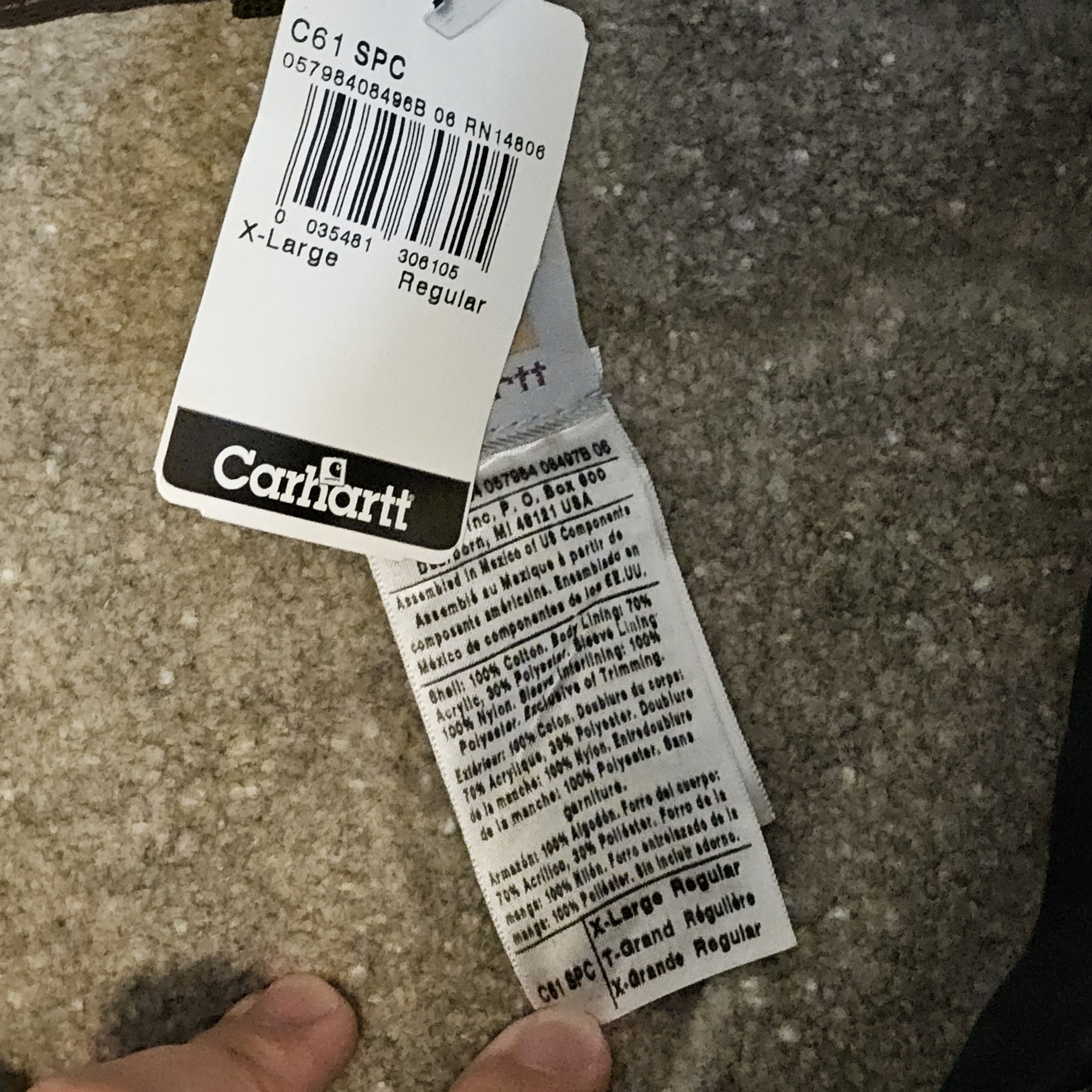 Carhartt vtg NEW Carhartt C61 SPC Sandstone Ridge Coat XL Green Size US XL / EU 56 / 4 - 5 Thumbnail