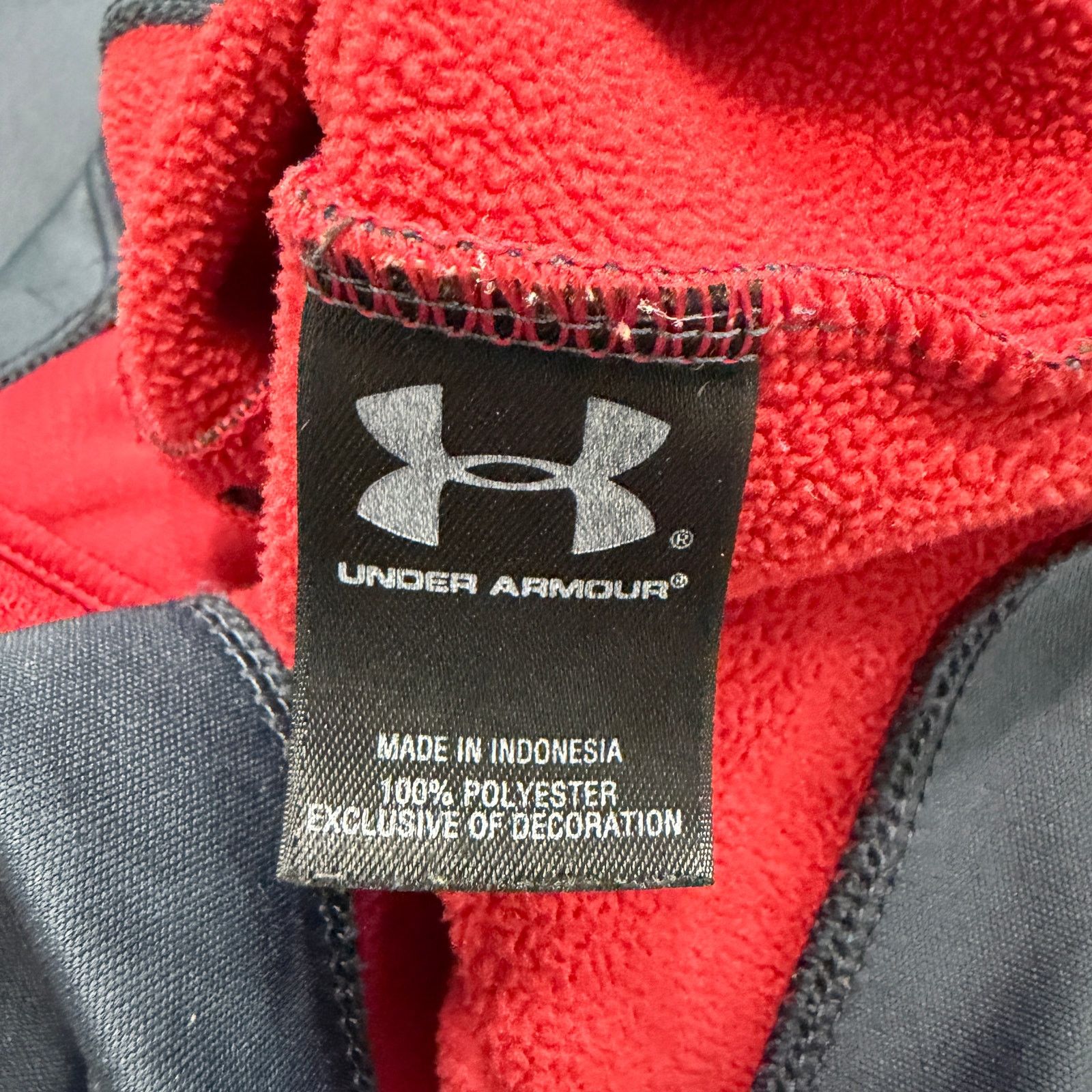 Under Armour Under Armour Vest Men's Medium Gray Red Bucks Run Golf Club Size US M / EU 48-50 / 2 - 6 Thumbnail