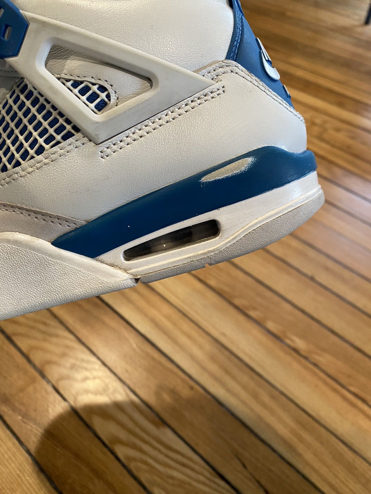 Jordan Brand × Nike 5.5Y 7W military blue Jordan 4 retro Size US 5.5 / EU 38 - 15 Thumbnail