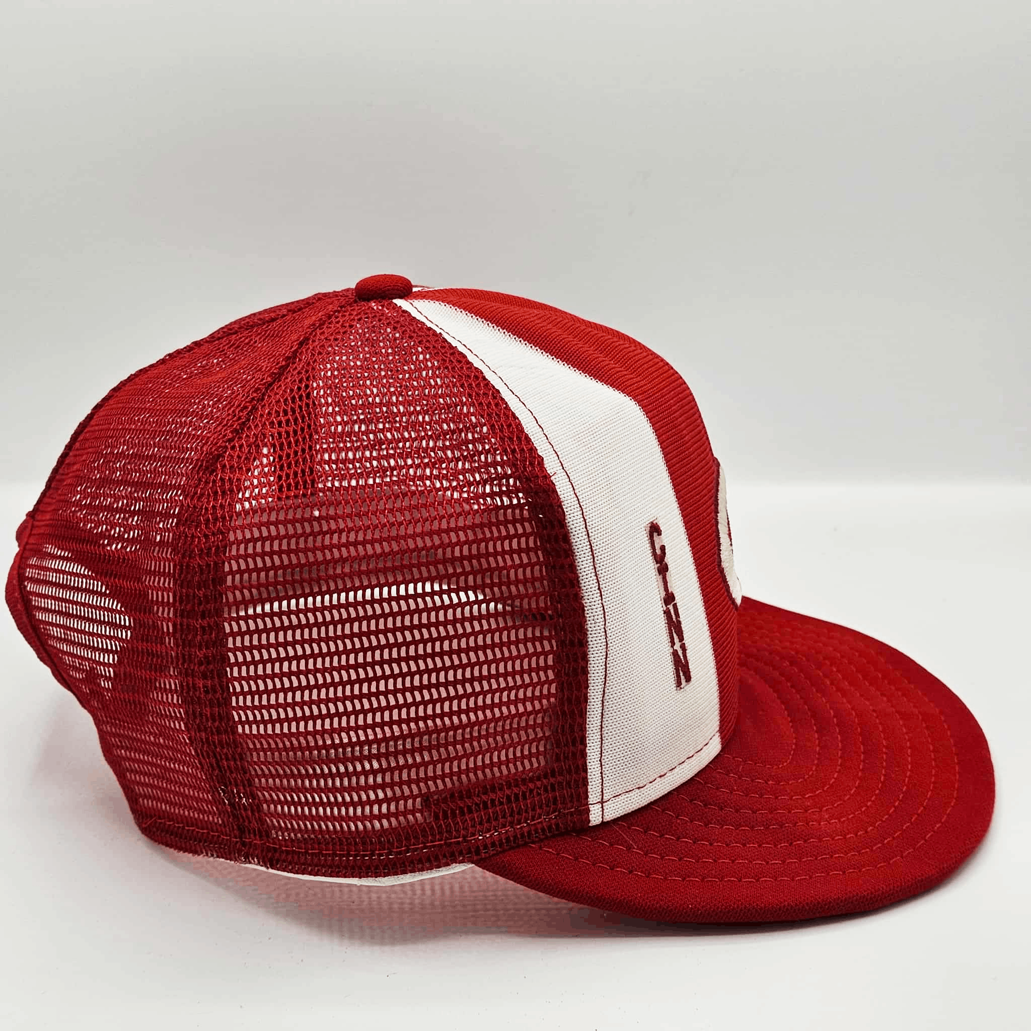 Vintage Cincinnati Reds Vintage 80s Trucker Snapback Hat Size ONE SIZE - 2 Thumbnail