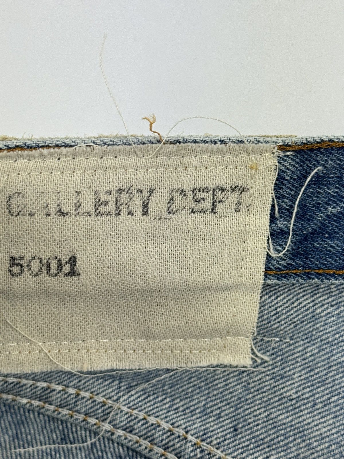 Gallery Dept. x LEVI’S DISTRESSED JEANS Size US 34 / EU 50 - 8 Thumbnail