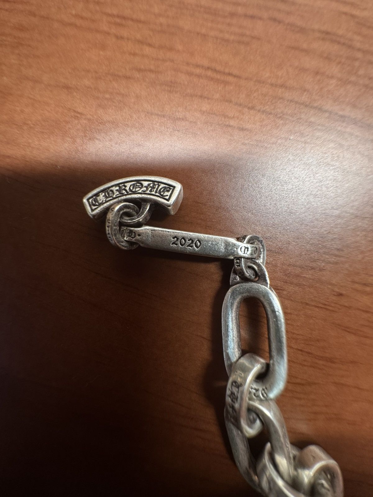 Chrome Hearts *RARE* T Link Paper Chain Bracelet Size ONE SIZE - 8 Thumbnail