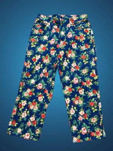 Ralph Lauren Ralph Lauren Women's Floral Ankle Crop Pants CAPRI Size 30" / US 8 / IT 44 - 1 Thumbnail