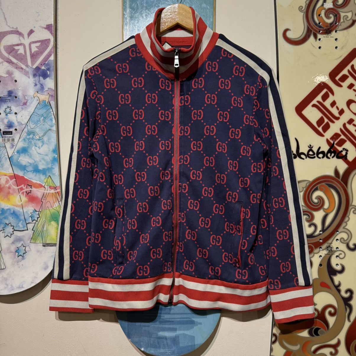 Gucci Gucci GG Monogram Technical Track Jacket Size US S / EU 44-46 / 1 - 1 Thumbnail