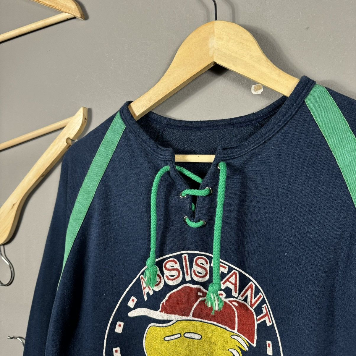 Peanuts × Vintage Vintage 1965 Peanuts Snoopy Coach Assistant Schulz Sweat Size US L / EU 52-54 / 3 - 4 Thumbnail