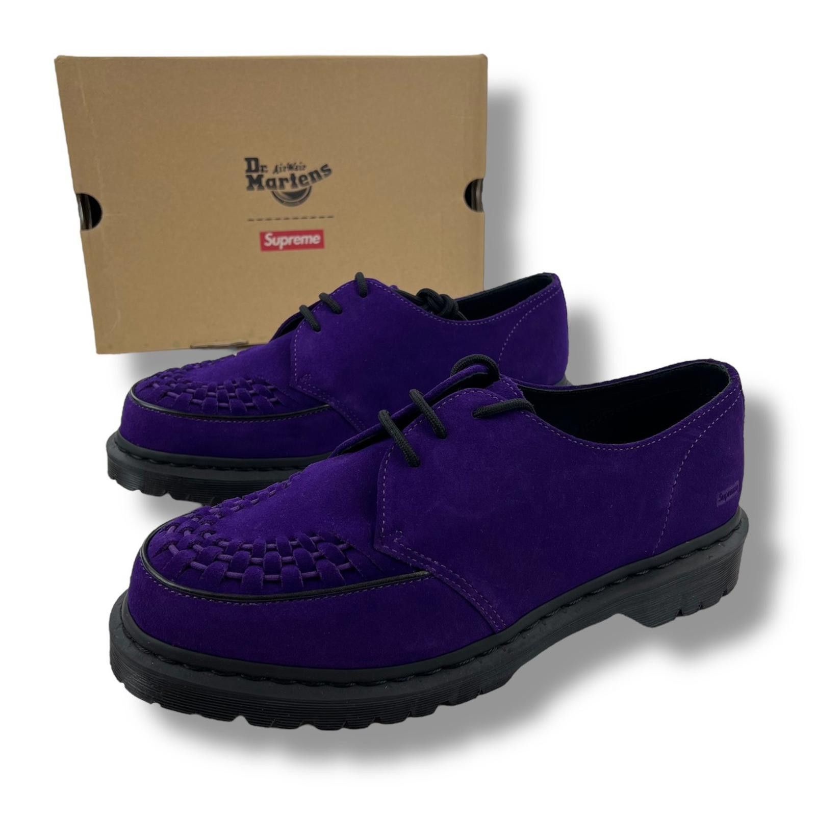 Supreme x Dr. Martens Purple Ramsey Creepers